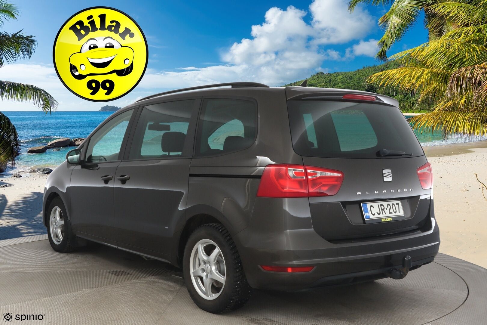 Seat Alhambra 2015 2,0 TDI 140 Style Business DSG 7H ** 7-Paikkainen / Panorama / Sähköiset liukuovet / Koukku** - Kahdet renkaat / Juuri katsastettu / Vakkari / Tutkat