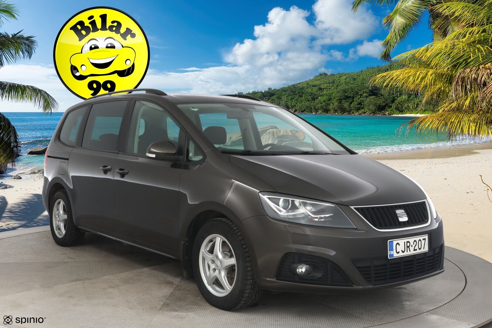Seat Alhambra 2015 2,0 TDI 140 Style Business DSG 7H ** 7-Paikkainen / Panorama / Sähköiset liukuovet / Koukku** - Kahdet renkaat / Juuri katsastettu / Vakkari / Tutkat