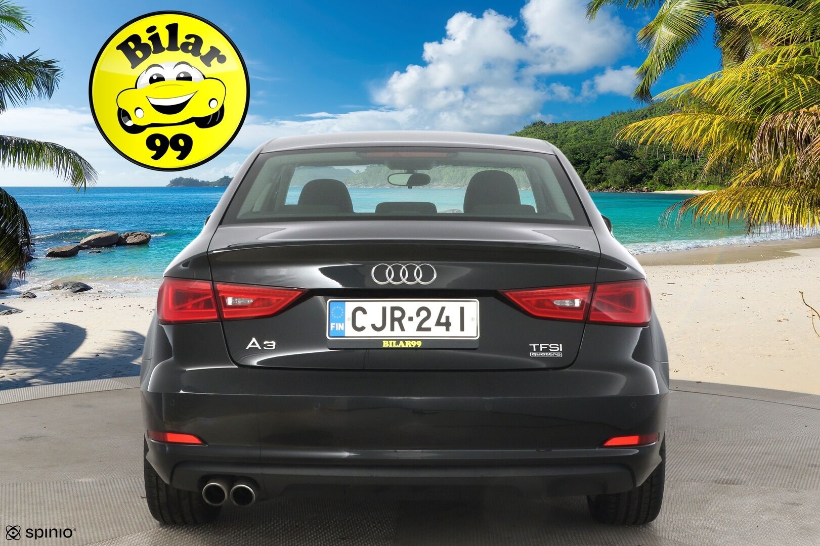 Audi A3 2015 1.8 TFSI Sedan Land of quattro 132 kW S tronic * P-tutkat / Lohkolämmitin / Xenon * - Katsastettu 9/2025 * Suomi-auto