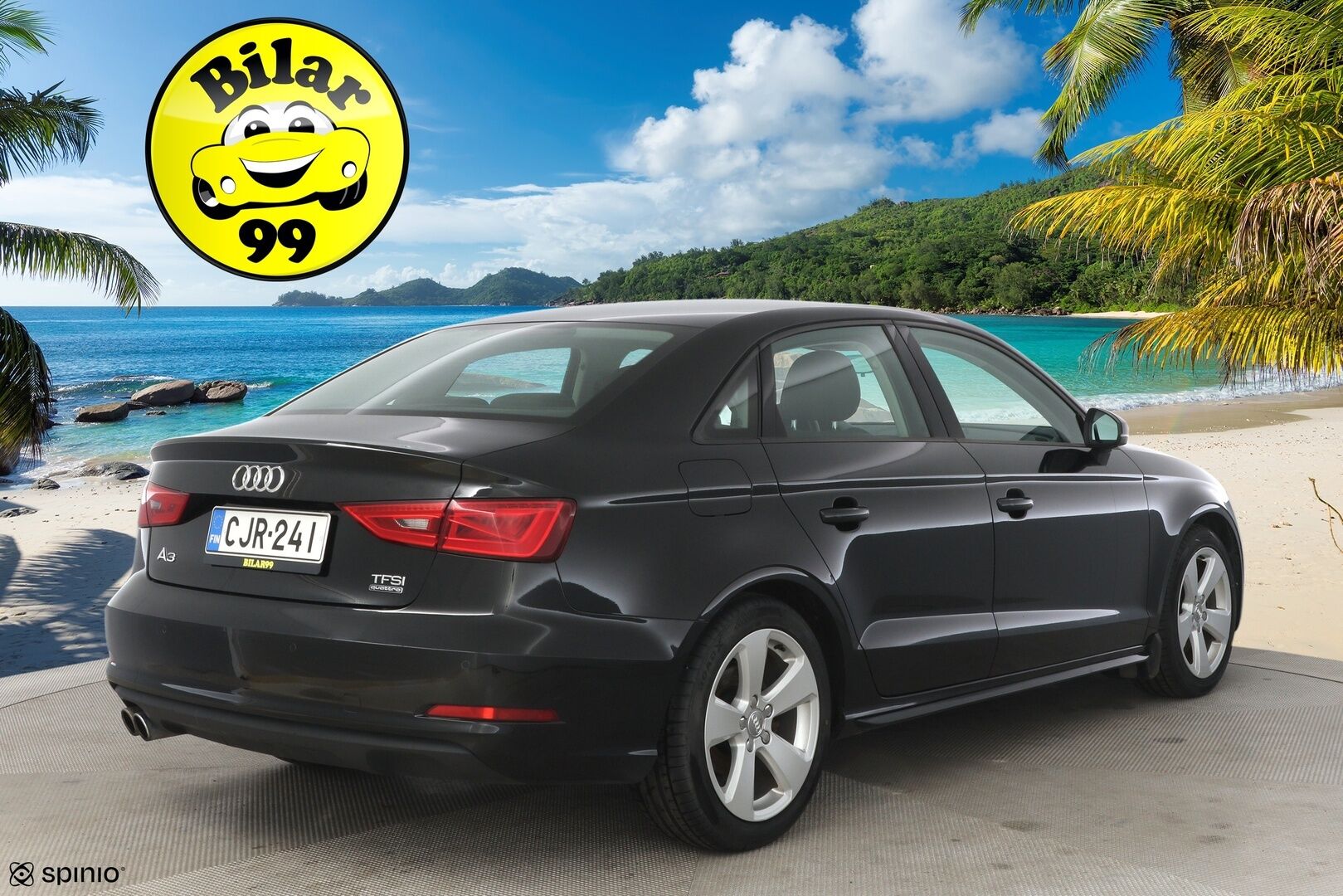 Audi A3 2015 1.8 TFSI Sedan Land of quattro 132 kW S tronic * P-tutkat / Lohkolämmitin / Xenon * - Katsastettu 9/2025 * Suomi-auto