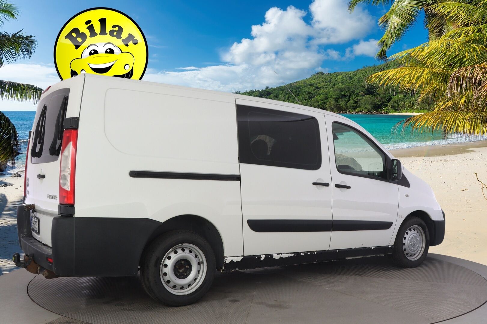 Toyota Proace 2016 L2H1 2,0 D 128 Active - YritysOutlet - Myydään vain yrityksille - *Suomi-auto | Merkkihuollettu | Vetokoukku | Lohkolämmitin sisäpistokkeella | Webasto | Peruutuskamera | Pariovet takana*