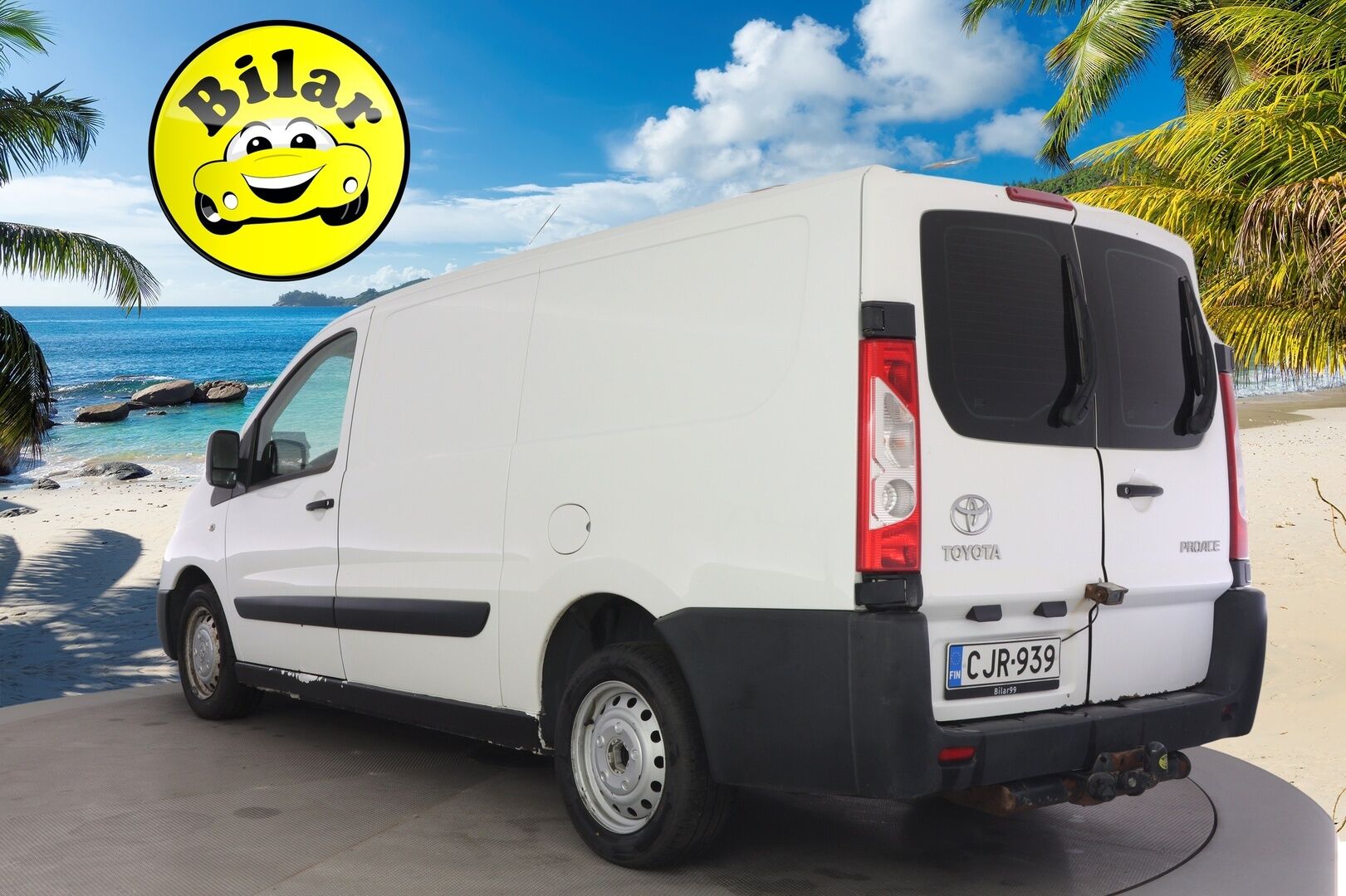 Toyota Proace 2016 L2H1 2,0 D 128 Active - YritysOutlet - Myydään vain yrityksille - *Suomi-auto | Merkkihuollettu | Vetokoukku | Lohkolämmitin sisäpistokkeella | Webasto | Peruutuskamera | Pariovet takana*