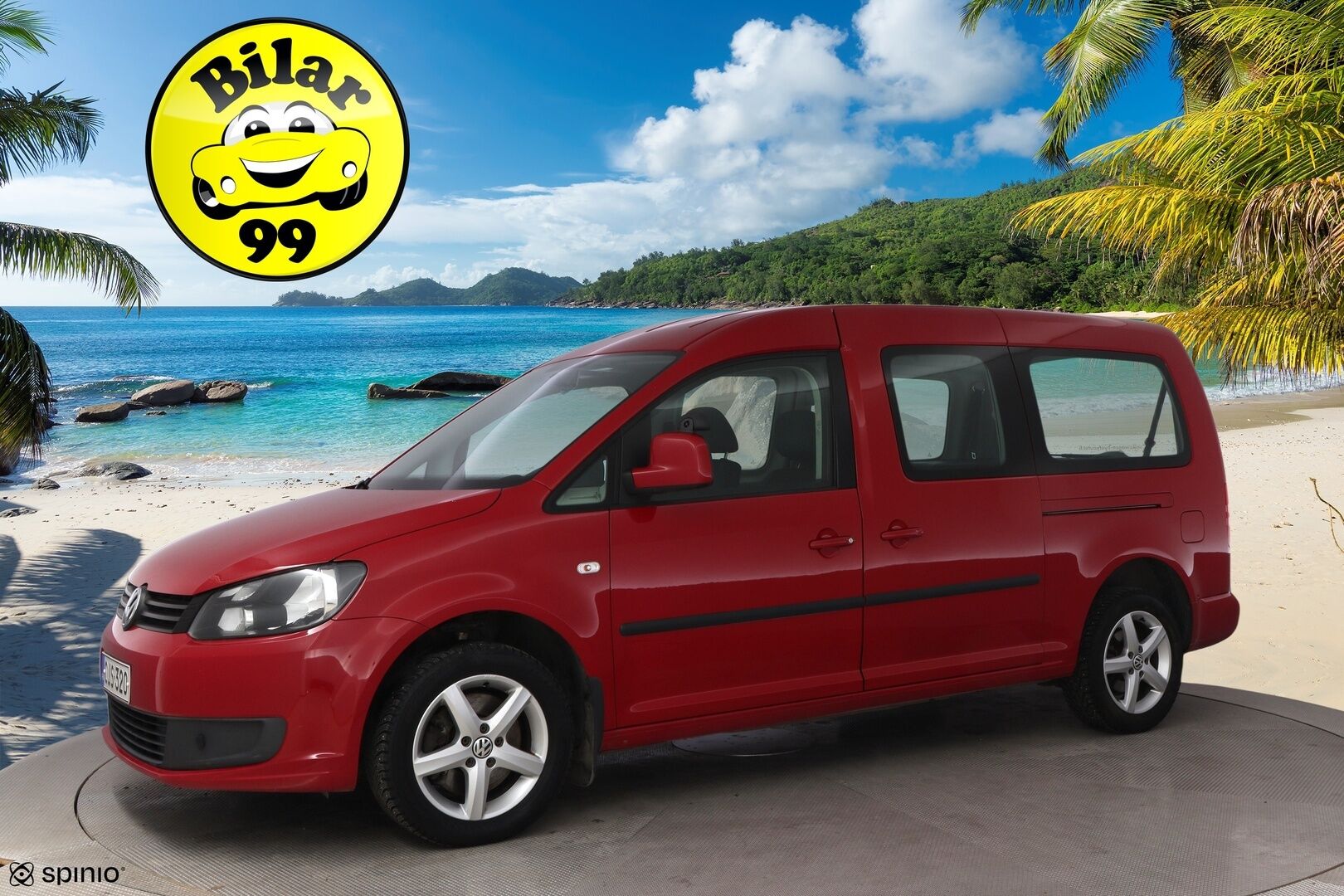 Volkswagen Caddy Maxi 2015 Trendline Family 1,6 TDI 75 kW BlueMotion Technology 7-Paikkainen * Suomiauto / Vetokoukku / Vakkari / Lohko & Sisäpistoke! - Suomiauto / Jakopää tehty / Juuri tullut Tampereelle!