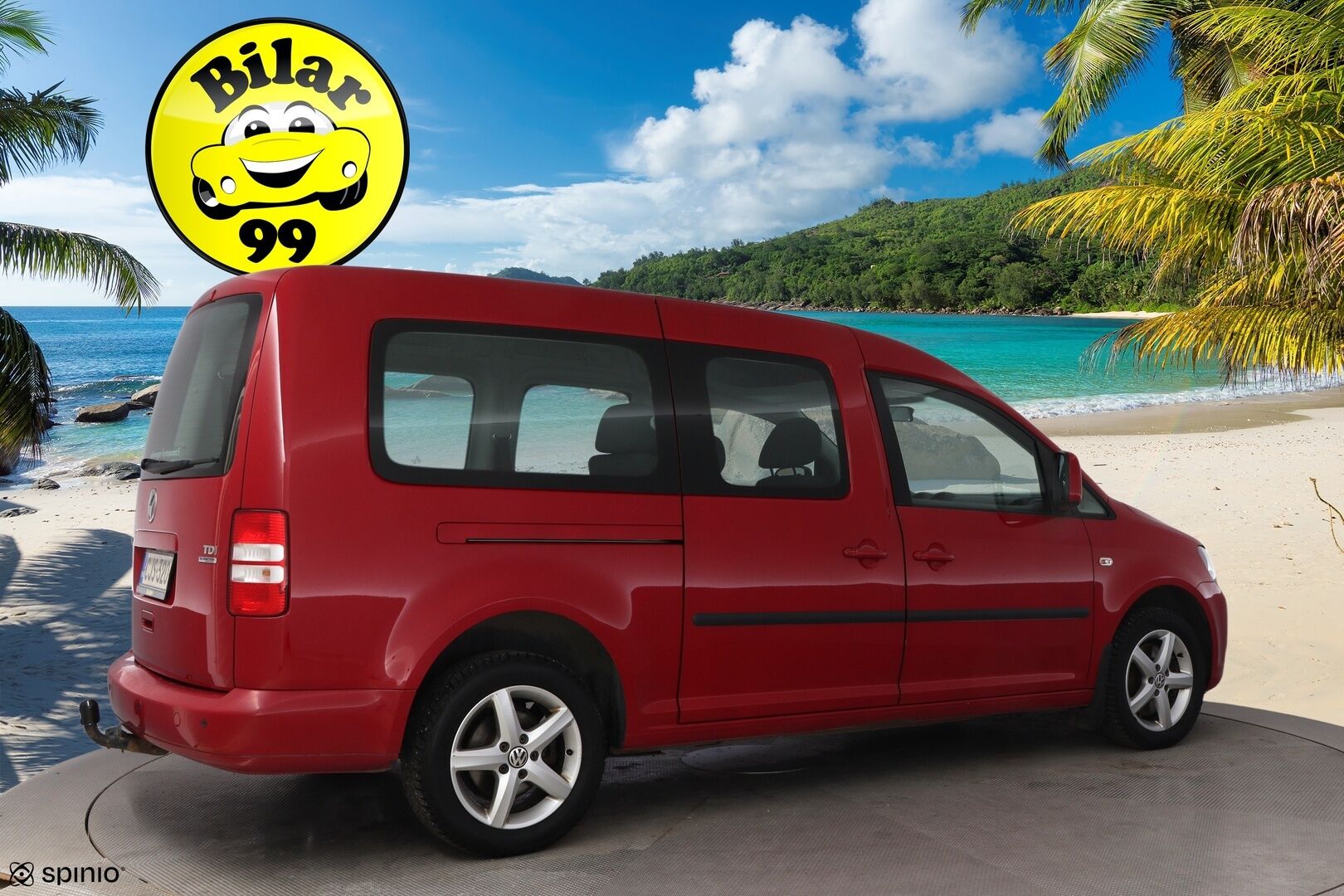 Volkswagen Caddy Maxi 2015 Trendline Family 1,6 TDI 75 kW BlueMotion Technology 7-Paikkainen * Suomiauto / Vetokoukku / Vakkari / Lohko & Sisäpistoke! - Suomiauto / Jakopää tehty / Juuri tullut Tampereelle!