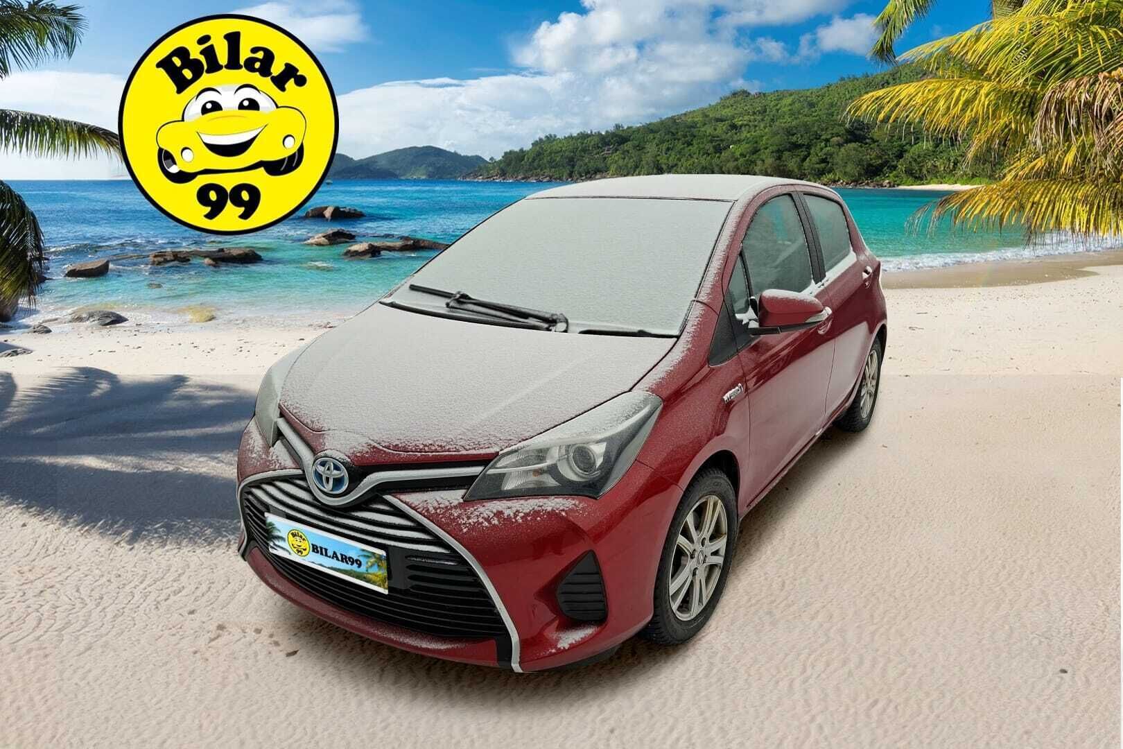 Toyota Yaris 2015 1,5 Hybrid Active 5ov *Navi / Peruutuskamera!* - Hyvin pidetty Suomiauto / Hyvä huoltohistoria / Kattavasti varusteltu!