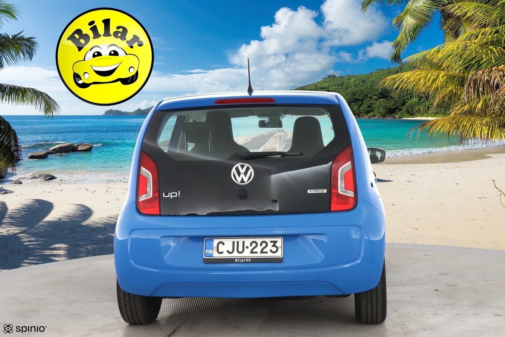 Volkswagen up! 2015 move up! 1,0 44 kW (60 hv) BlueMotion Technology 4-ovinen / Merkkihuollettu! / 2x Renkaat! / 2x Avaimet - Siisti! / Merkkihuollettu! / 2x Hyvät renkaat!! 