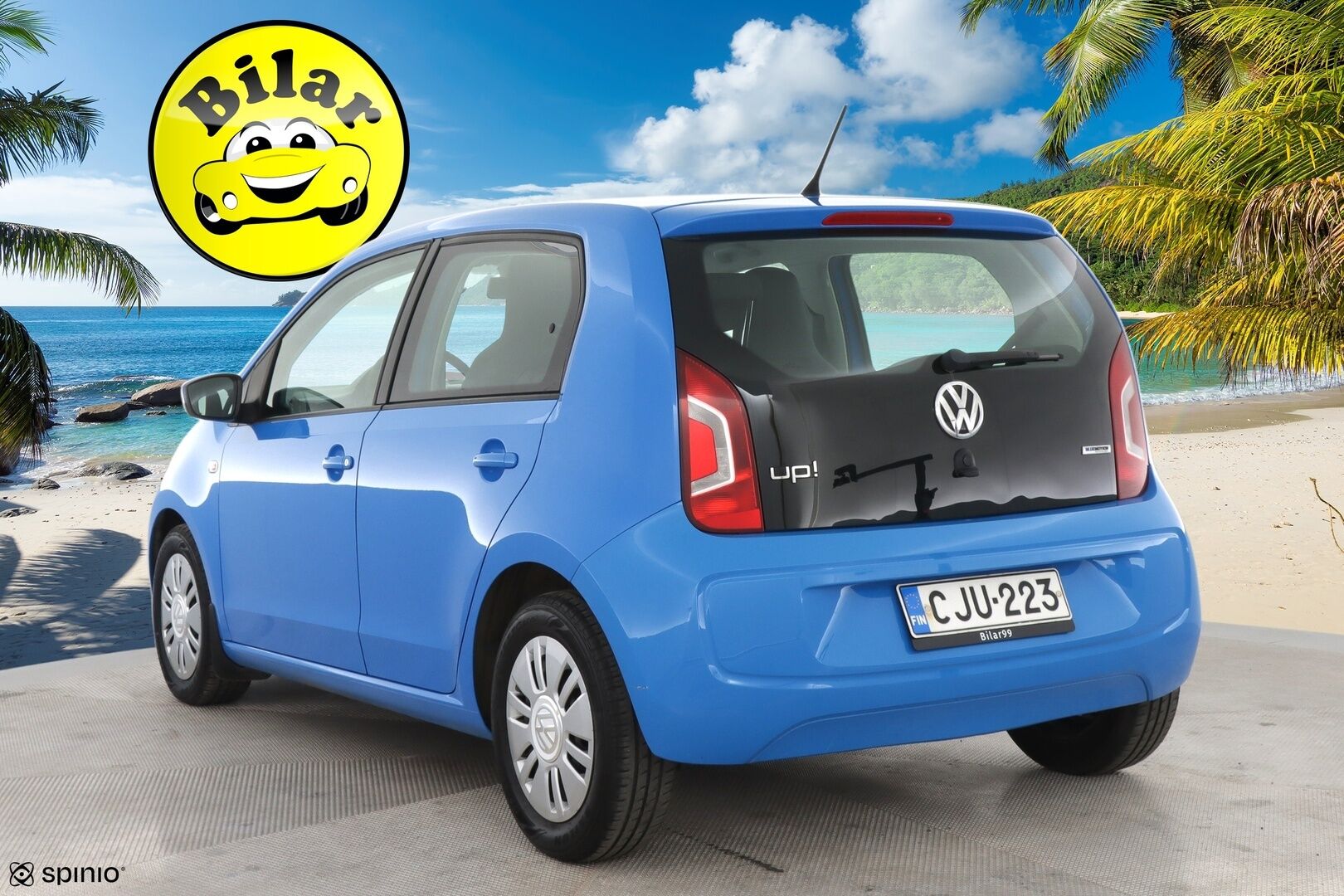 Volkswagen up! 2015 move up! 1,0 44 kW (60 hv) BlueMotion Technology 4-ovinen / Merkkihuollettu! / 2x Renkaat! / 2x Avaimet - Siisti! / Merkkihuollettu! / 2x Hyvät renkaat!! 