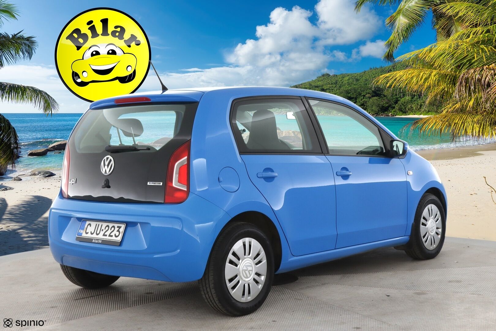 Volkswagen up! 2015 move up! 1,0 44 kW (60 hv) BlueMotion Technology 4-ovinen / Merkkihuollettu! / 2x Renkaat! / 2x Avaimet - Siisti! / Merkkihuollettu! / 2x Hyvät renkaat!! 