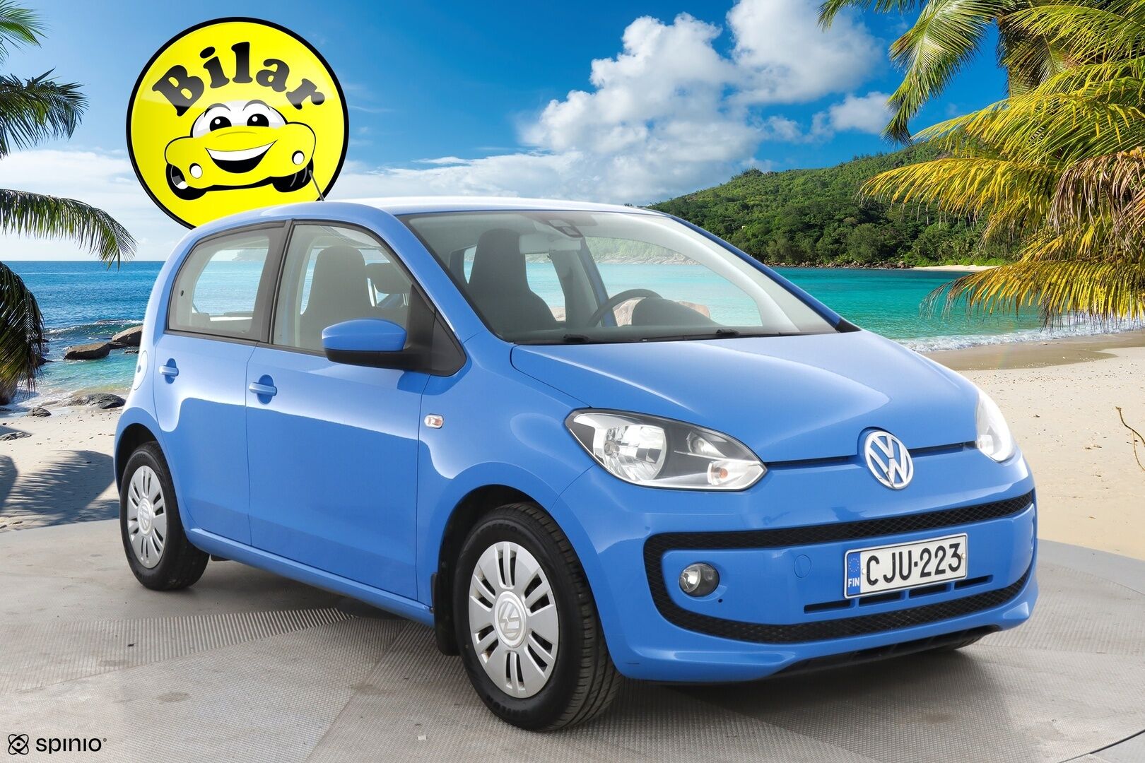 Volkswagen up! 2015 move up! 1,0 44 kW (60 hv) BlueMotion Technology 4-ovinen / Merkkihuollettu! / 2x Renkaat! / 2x Avaimet - Siisti! / Merkkihuollettu! / 2x Hyvät renkaat!! 