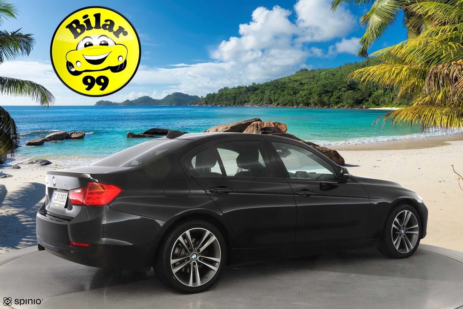 BMW 320 2015 F30 Sedan 320i TwinPower Turbo A xSport Edition * Vakkari / Lohko / Tutkat / Sporttipenkit / Bluetooth * - Suomi-auto / Kahdet OEM vanteet / Viimeisin huolto 7 / 25 / Neliveto