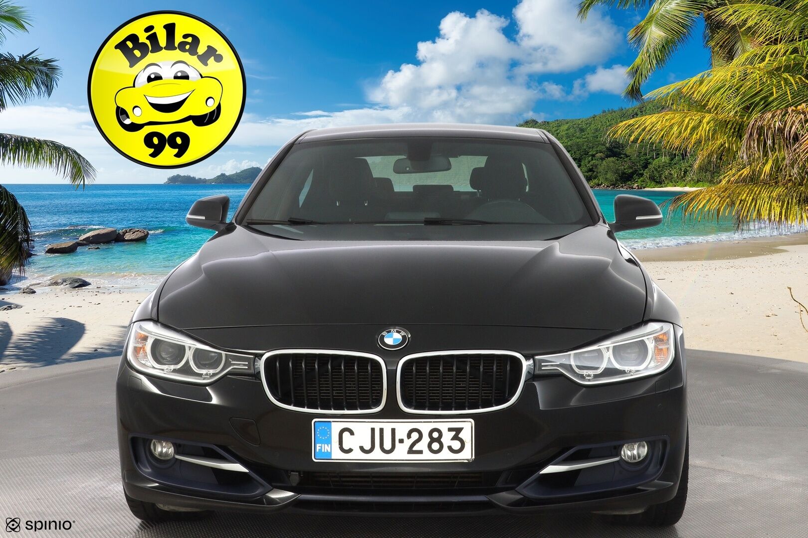 BMW 320 2015 F30 Sedan 320i TwinPower Turbo A xSport Edition * Vakkari / Lohko / Tutkat / Sporttipenkit / Bluetooth * - Suomi-auto / Kahdet OEM vanteet / Viimeisin huolto 7 / 25 / Neliveto