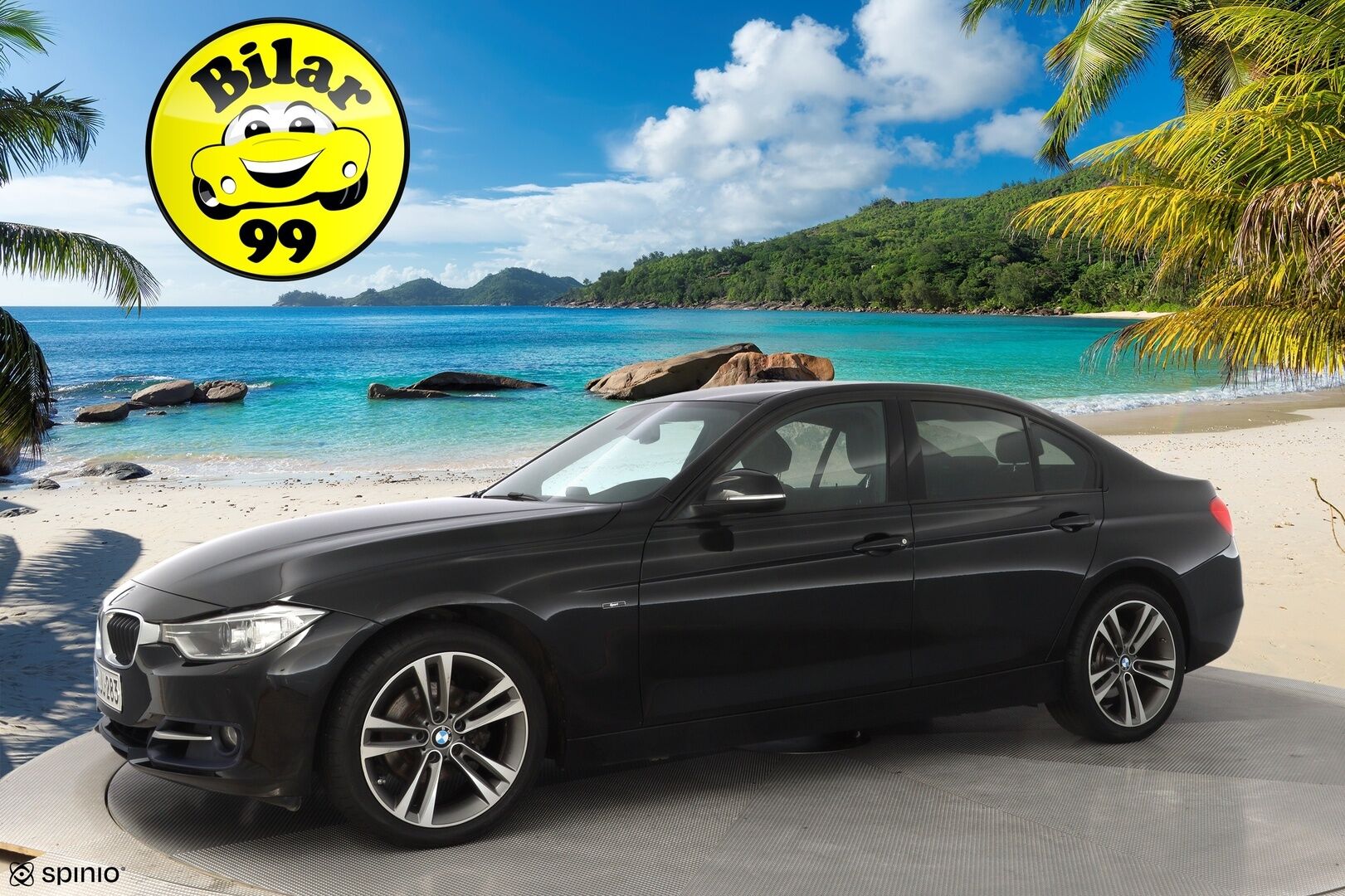 BMW 320 2015 F30 Sedan 320i TwinPower Turbo A xSport Edition * Vakkari / Lohko / Tutkat / Sporttipenkit / Bluetooth * - Suomi-auto / Kahdet OEM vanteet / Viimeisin huolto 7 / 25 / Neliveto