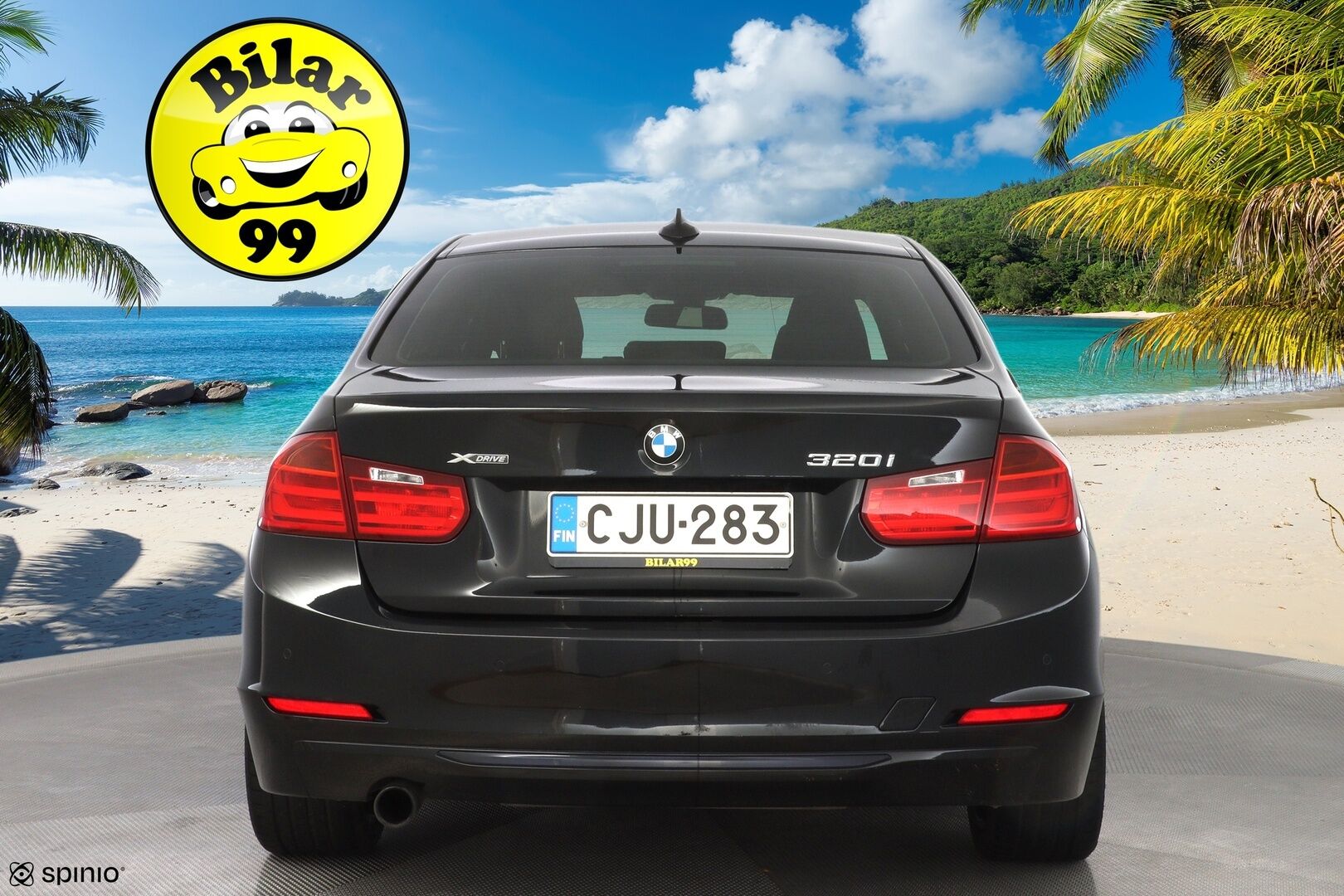 BMW 320 2015 F30 Sedan 320i TwinPower Turbo A xSport Edition * Vakkari / Lohko / Tutkat / Sporttipenkit / Bluetooth * - Suomi-auto / Kahdet OEM vanteet / Viimeisin huolto 7 / 25 / Neliveto