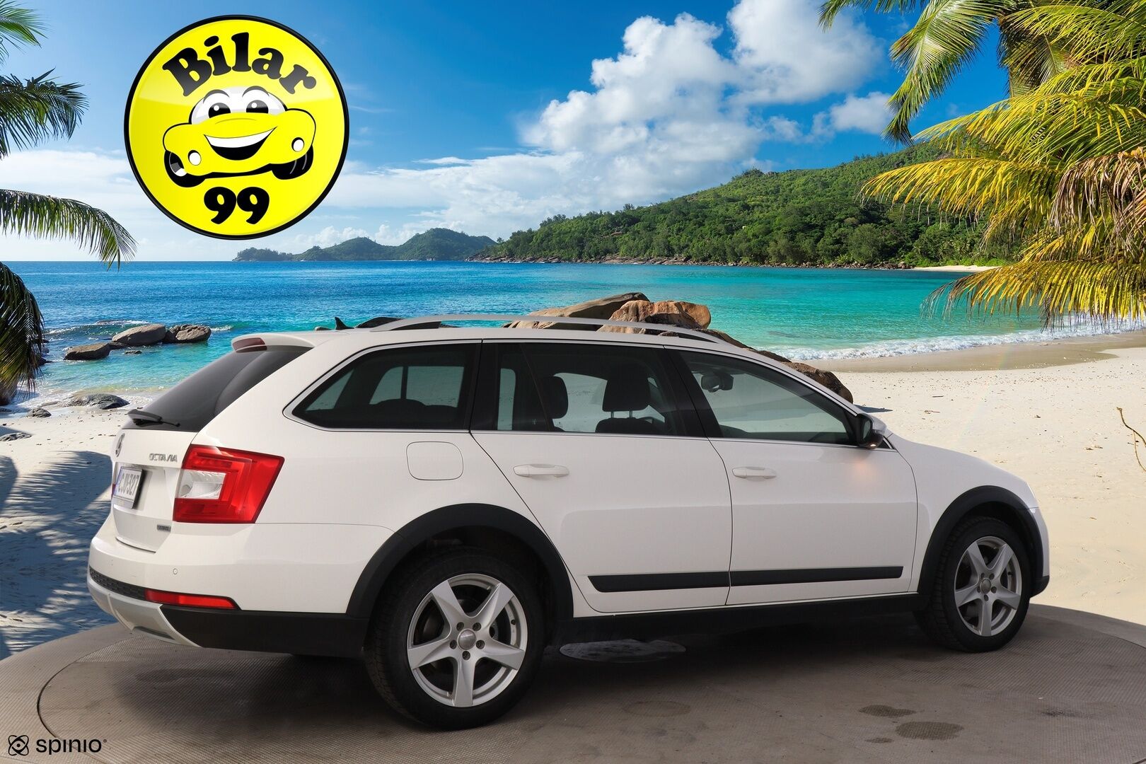 Skoda Octavia 2015 Combi 2,0 TDI 184 4x4 Scout * Webasto / ACC / Kaukovaloautomatiikka / KeylessGo / S. Takaluukku * - Suomi-Auto / Särmä huoltokirja