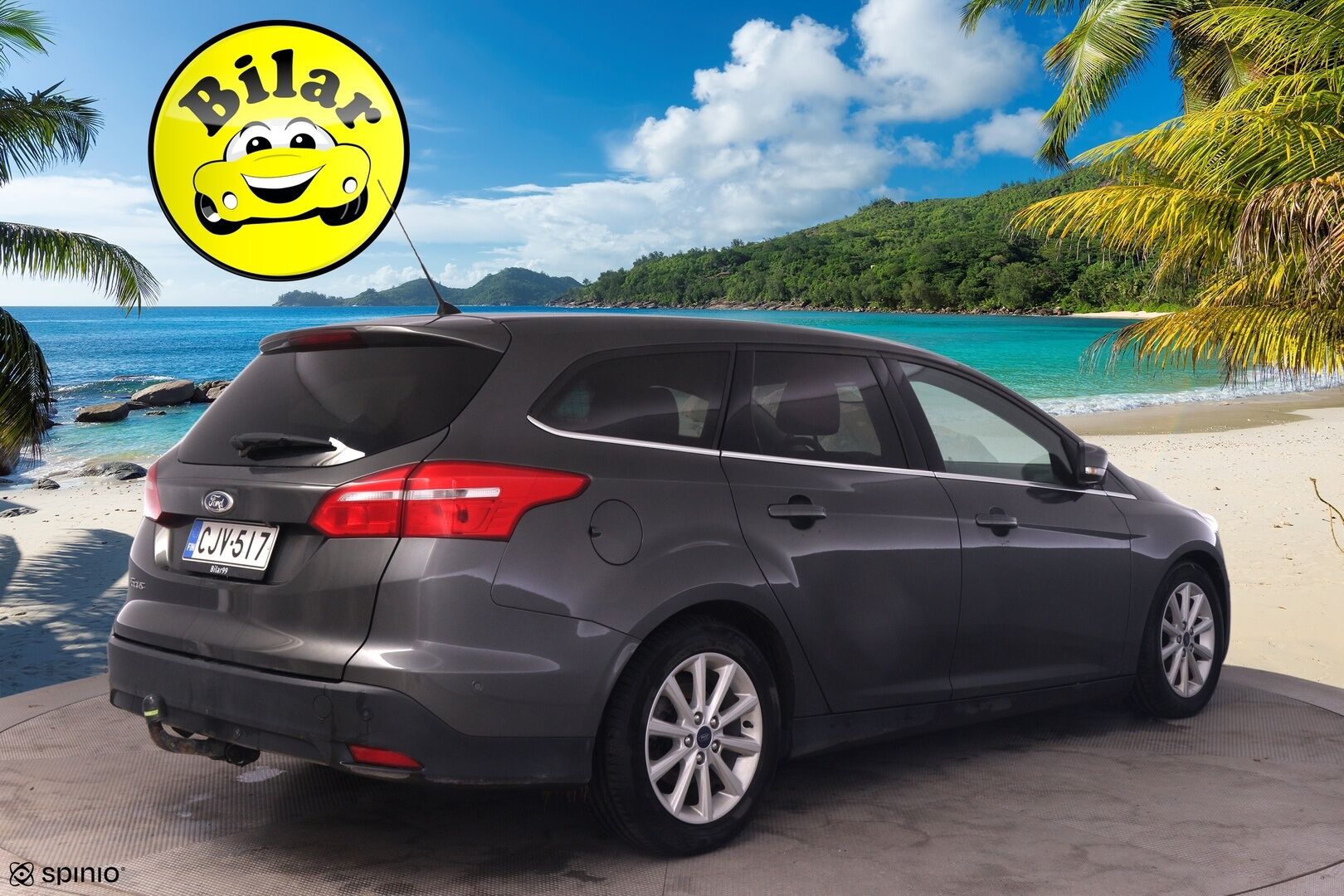 Ford Focus 2015 1,5 TDCi 120 hv Start/stop PowerShift A6 Titanium Wagon - Myydään Huutokaupat.com - | Suomi-auto | Ei Adblue | Vetokoukku | Ratin. lämm | Lämm. tuulilasi | P.kamera | Vakkari | Lohkolämmitin | Tutkat | Xenon | Metalliväri |