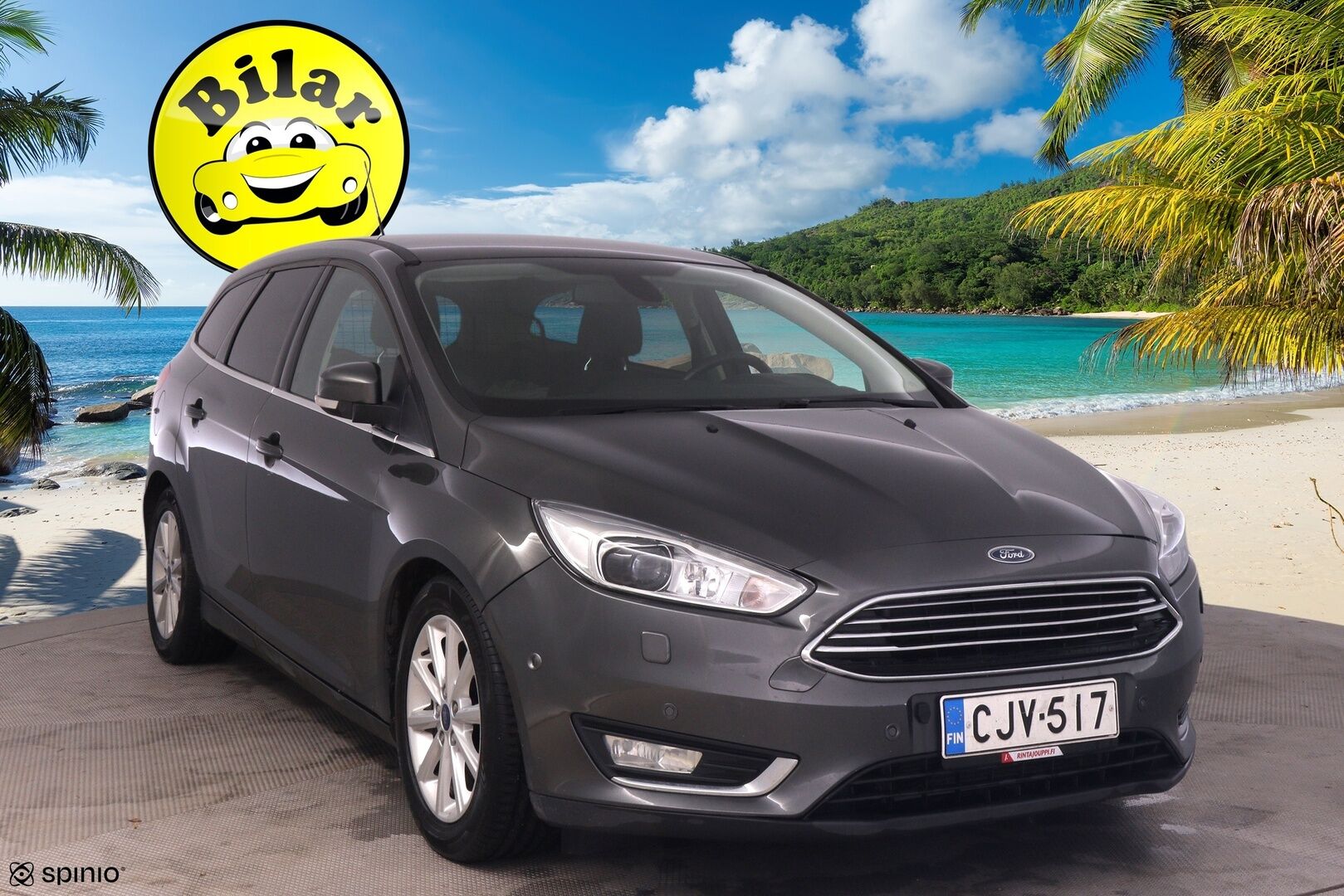 Ford Focus 2015 1,5 TDCi 120 hv Start/stop PowerShift A6 Titanium Wagon - Myydään Huutokaupat.com - | Suomi-auto | Ei Adblue | Vetokoukku | Ratin. lämm | Lämm. tuulilasi | P.kamera | Vakkari | Lohkolämmitin | Tutkat | Xenon | Metalliväri |