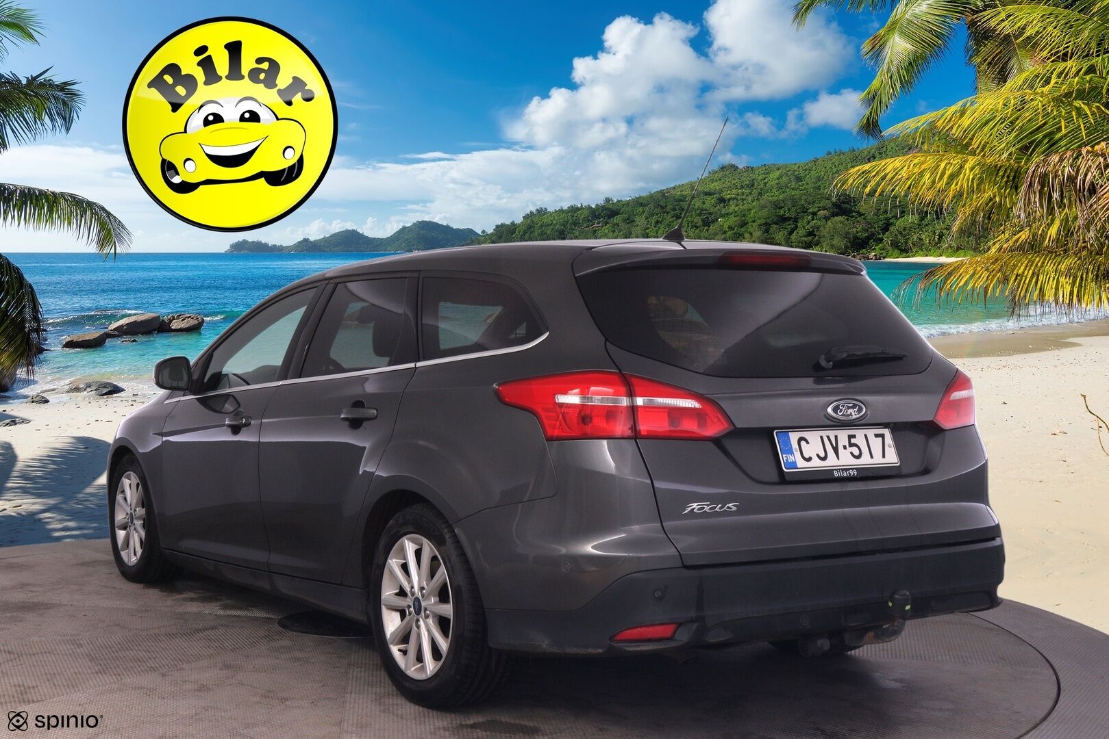 Ford Focus 2015 1,5 TDCi 120 hv Start/stop PowerShift A6 Titanium Wagon - Myydään Huutokaupat.com - | Suomi-auto | Ei Adblue | Vetokoukku | Ratin. lämm | Lämm. tuulilasi | P.kamera | Vakkari | Lohkolämmitin | Tutkat | Xenon | Metalliväri |
