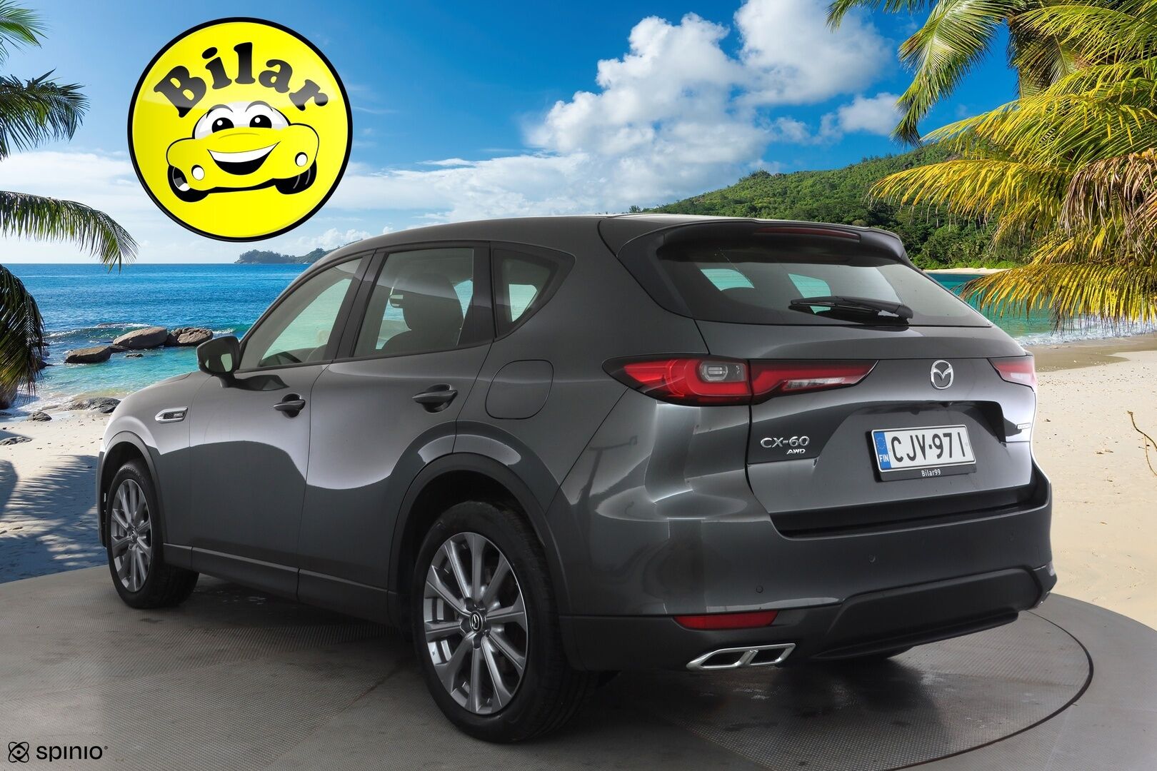 Mazda CX-60 2023 2.5 PHEV 8AT AWD Exclusive-Line Driver Assistance - | ACC | HUD | Adapt. LED | Digimittaristo | Cruising & Traffic Supp | Keyless | P.kamera | Apple & Android | BSM | RCTA | Lämm. ratti | Merkkihuollot |