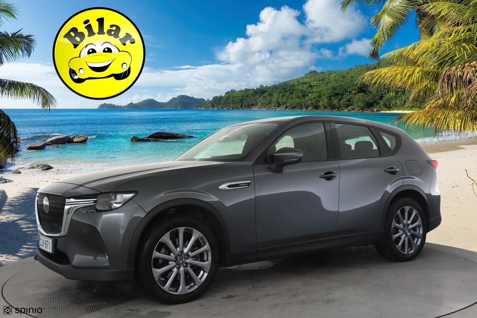Mazda CX-60 2023 2.5 PHEV 8AT AWD Exclusive-Line Driver Assistance - | ACC | HUD | Adapt. LED | Digimittaristo | Cruising & Traffic Supp | Keyless | P.kamera | Apple & Android | BSM | RCTA | Lämm. ratti | Merkkihuollot |