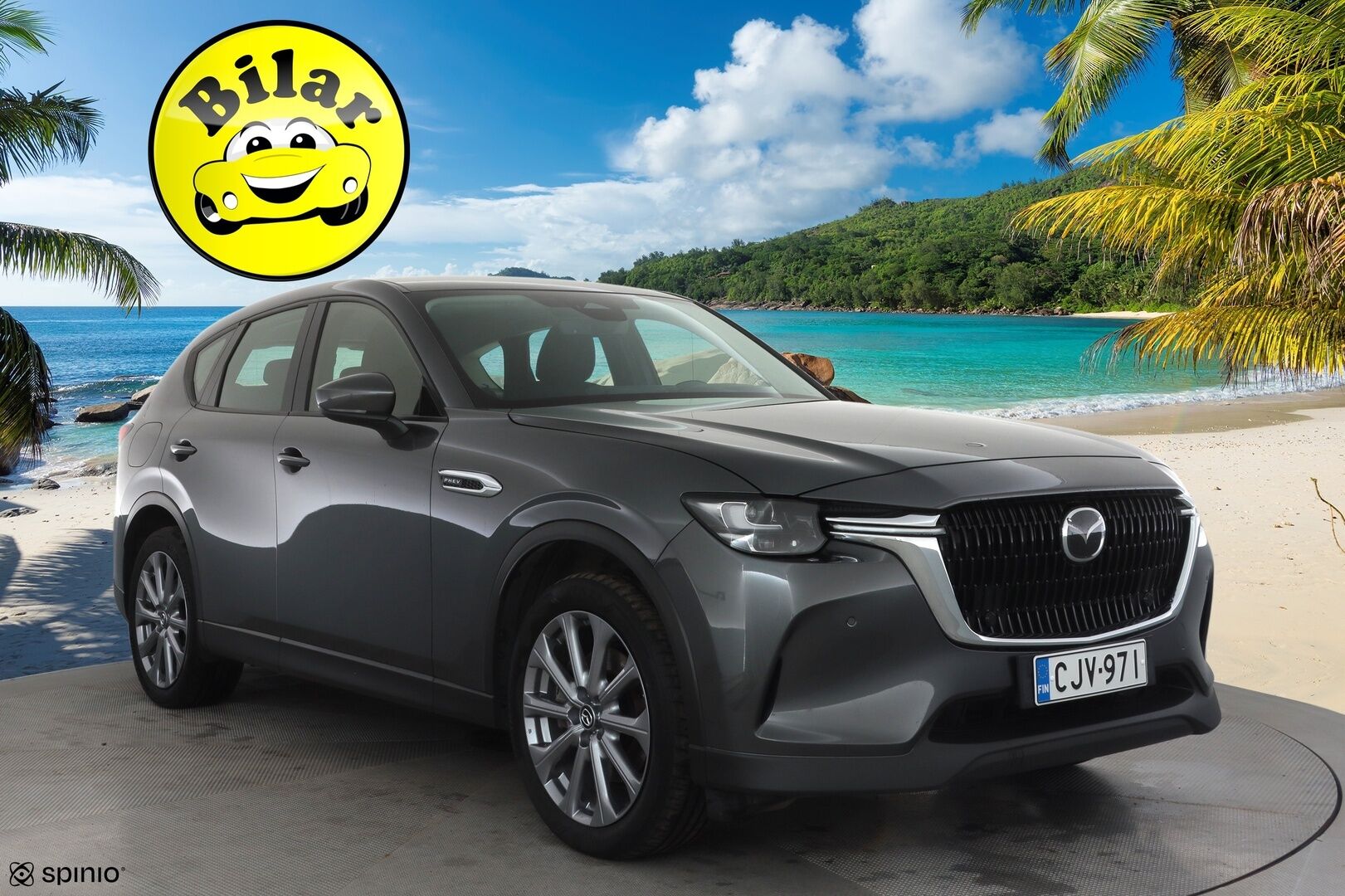 Mazda CX-60 2023 2.5 PHEV 8AT AWD Exclusive-Line Driver Assistance - | ACC | HUD | Adapt. LED | Digimittaristo | Cruising & Traffic Supp | Keyless | P.kamera | Apple & Android | BSM | RCTA | Lämm. ratti | Merkkihuollot |