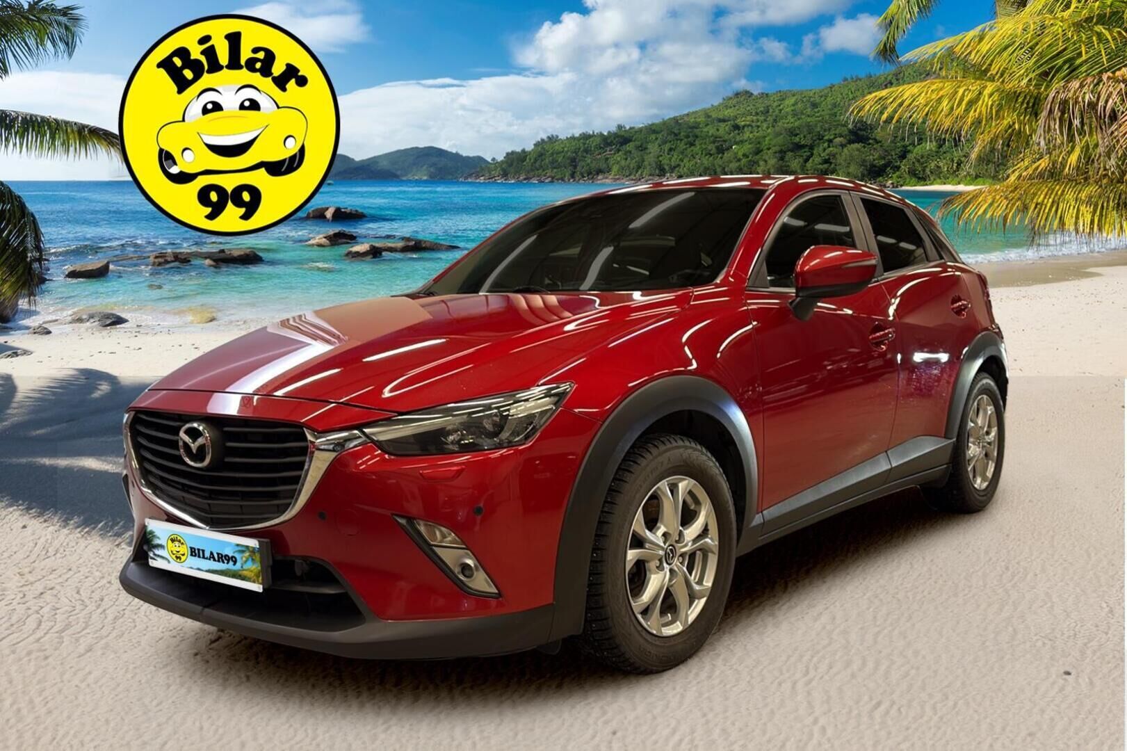Mazda CX-3 2015 2,0 (120) SKYACTIV-G Premium Plus 6AT EC2* Vakkari / Kaistavahti / LED-Ajovalot / P-tutkat * - * P-Kamera / Bluetooth / Suomi-auto / Navi *