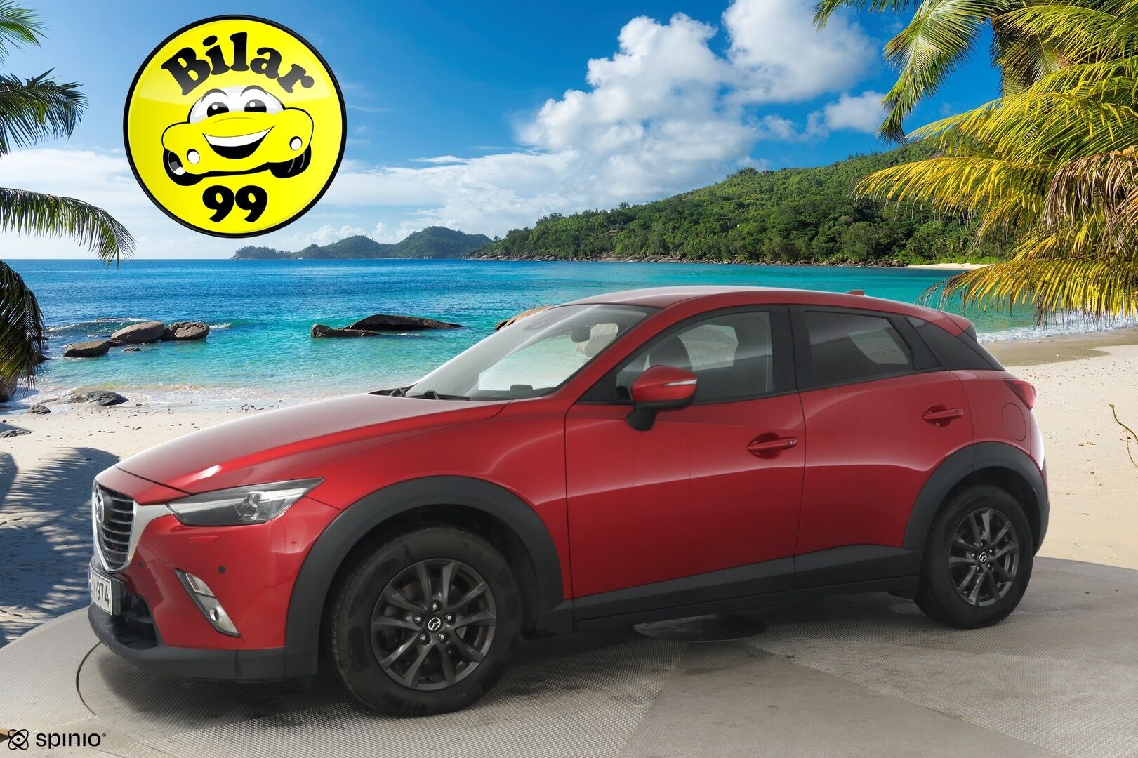 Mazda CX-3 2015 2,0 (120) SKYACTIV-G Premium Plus 6AT EC2 *Suomi-auto / Lohko / P.Kamera / Navi* - *LED / Tutkat / Kaistavahti*