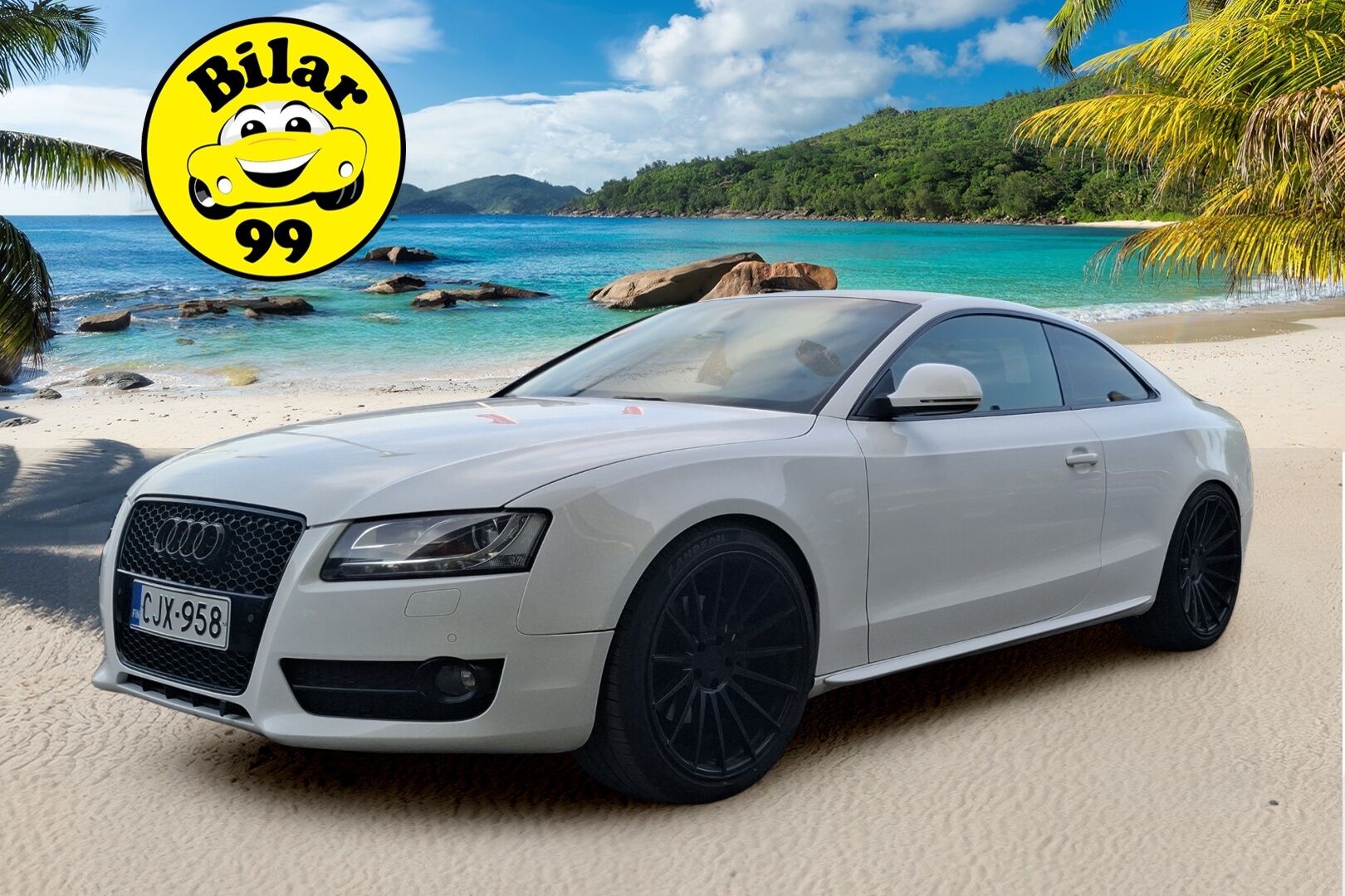 Audi A5 2008 Coupé 2,0 TFSI 155 kW quattro S-Line* Bang & Olufsen / S-line sporttipenkit * - * Juuri tullut / 2x renkaat ja vanteet ** 