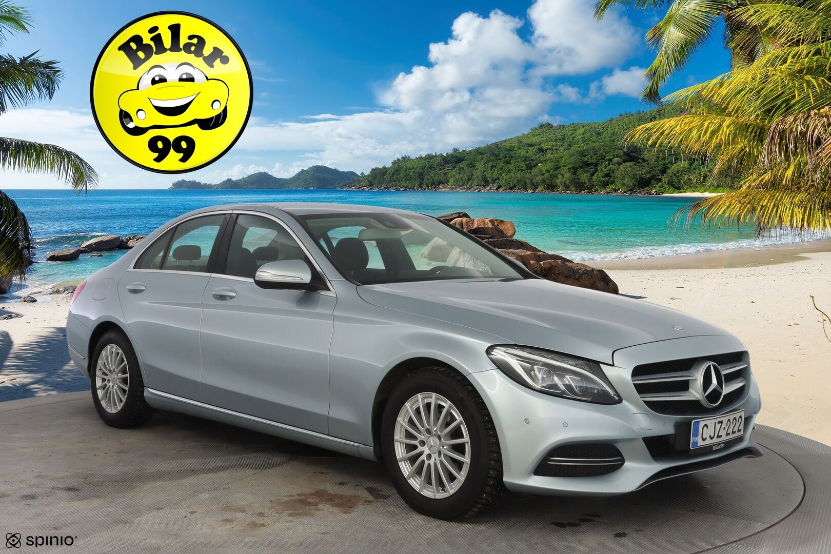 Mercedes-Benz C 2015 180 BlueTec A Premium Business *ILS / Koukku / Tutkat / Sporttipenkit* - Suomi-auto / Juuri huollettu / Kahdet MB:n vanteet! - HULLUT AVAJAISHULINAT KORKOTARJOUS 3,29 %