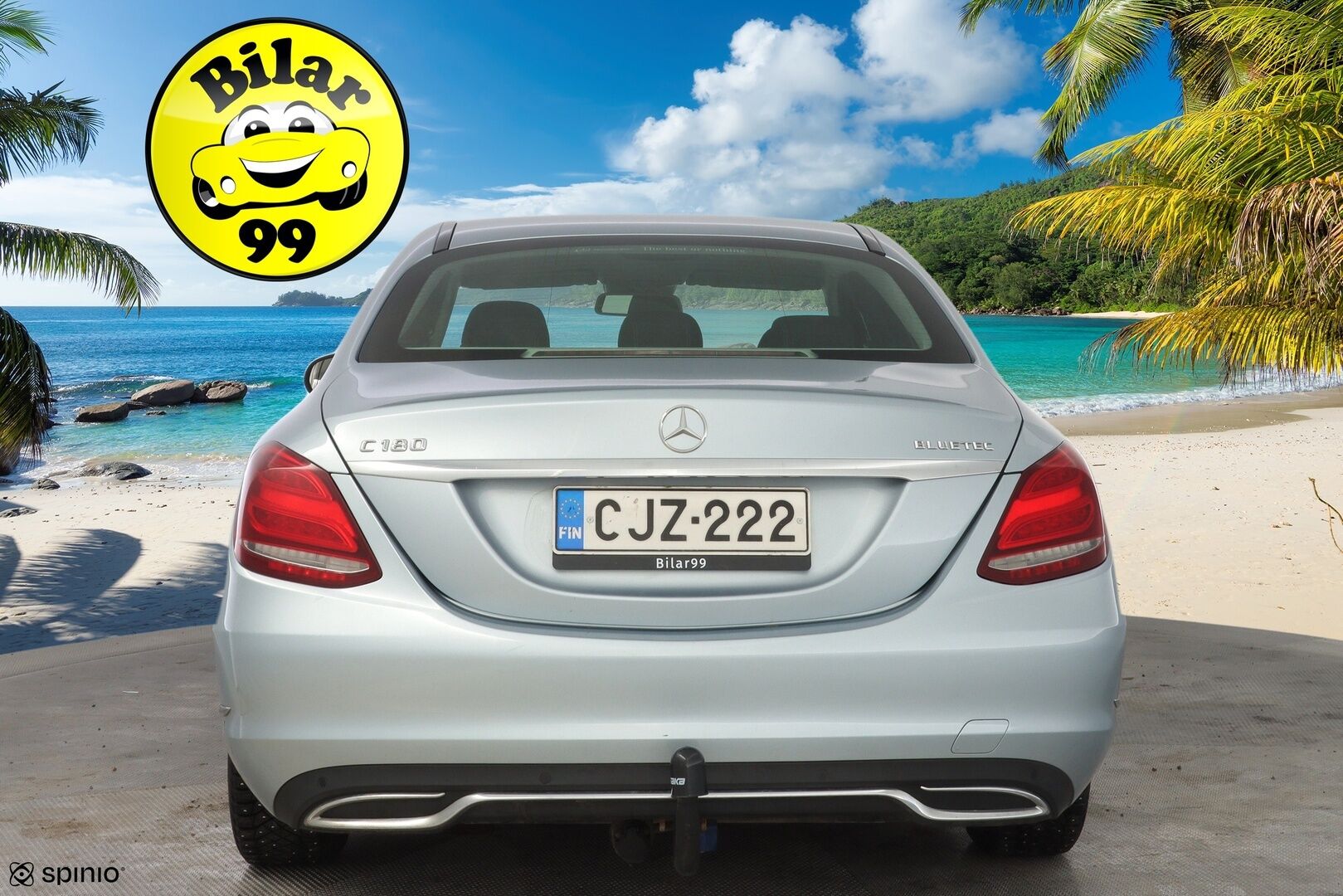 Mercedes-Benz C 2015 180 BlueTec A Premium Business *ILS / Koukku / Tutkat / Sporttipenkit* - Suomi-auto / Juuri huollettu / Kahdet MB:n vanteet!