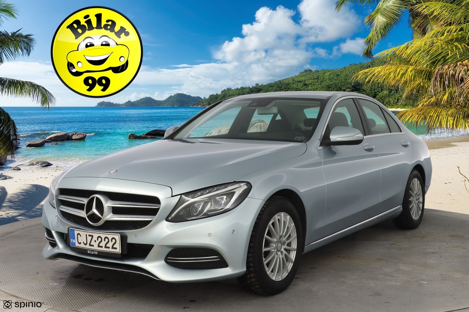 Mercedes-Benz C 2015 180 BlueTec A Premium Business *ILS / Koukku / Tutkat / Sporttipenkit* - Suomi-auto / Juuri huollettu / Kahdet MB:n vanteet!