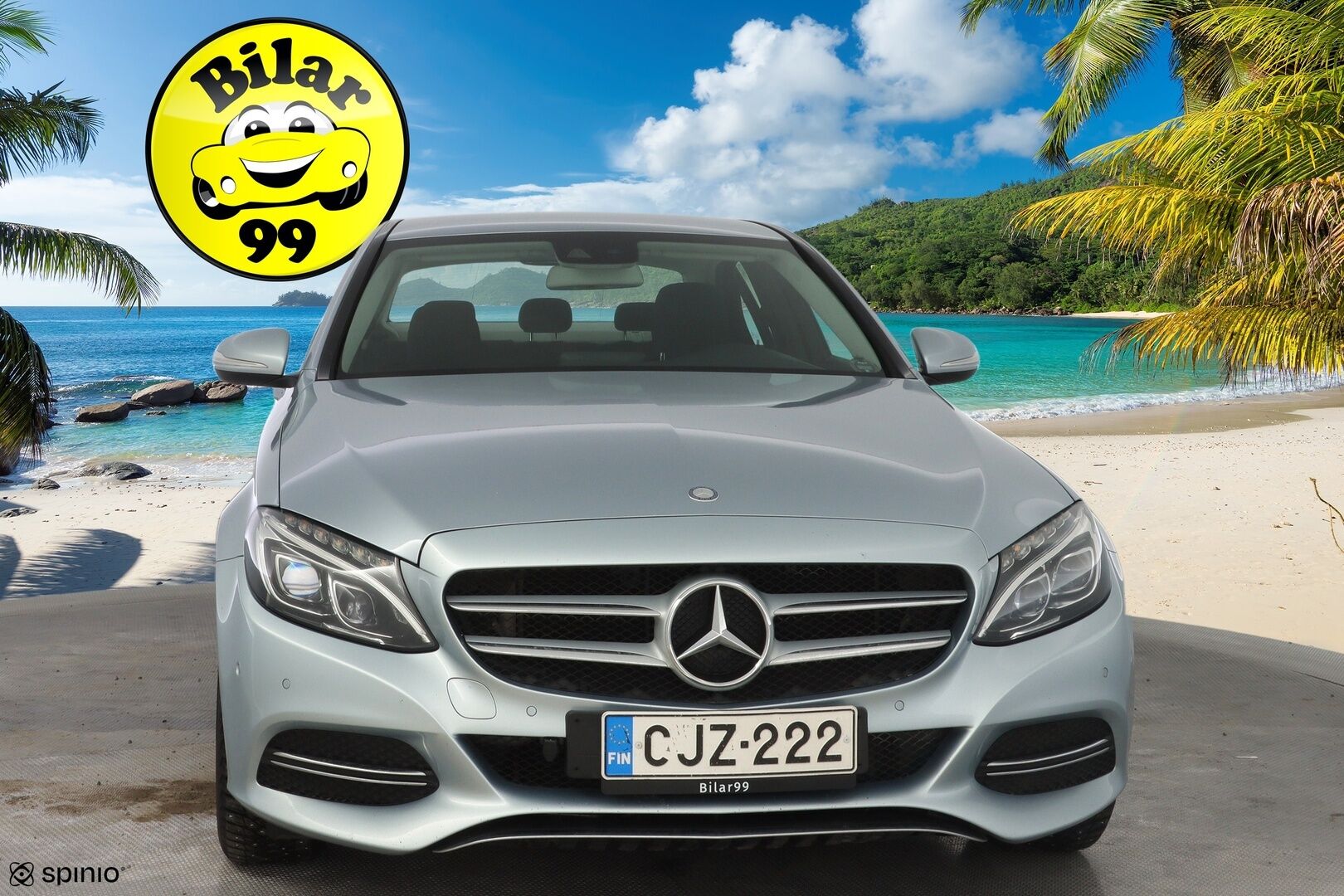 Mercedes-Benz C 2015 180 BlueTec A Premium Business *ILS / Koukku / Tutkat / Sporttipenkit* - Suomi-auto / Juuri huollettu / Kahdet MB:n vanteet!