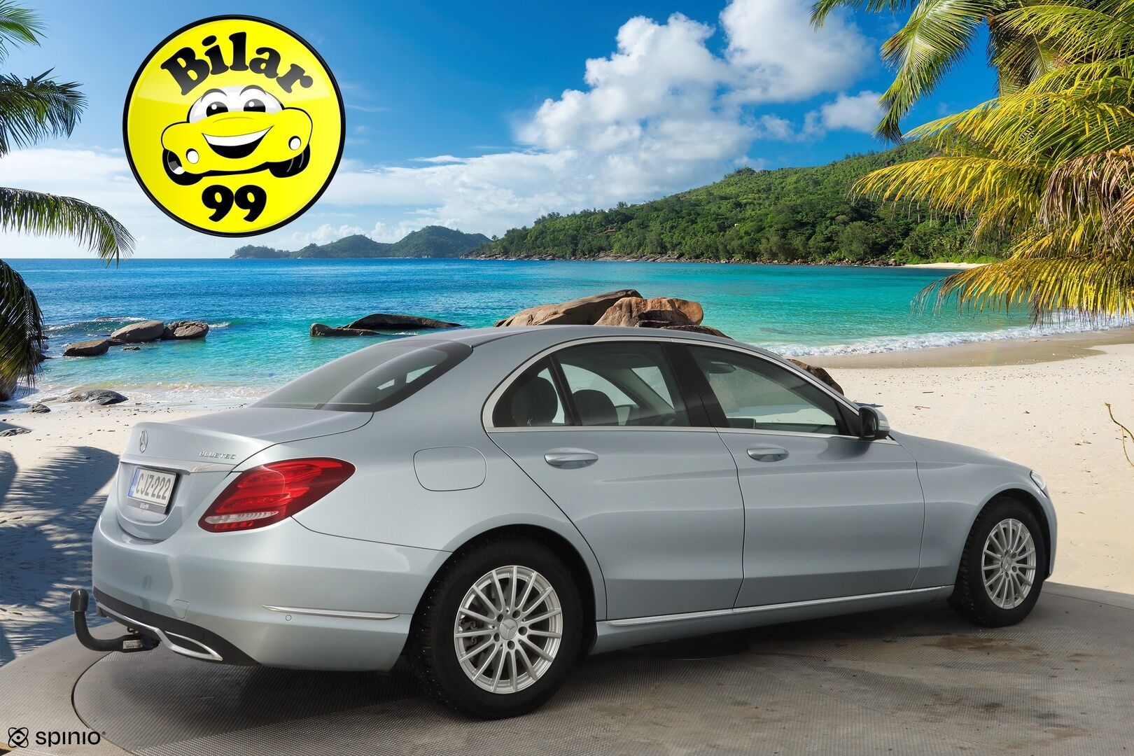 Mercedes-Benz C 2015 180 BlueTec A Premium Business *ILS / Koukku / Tutkat / Sporttipenkit* - Suomi-auto / Juuri huollettu / Kahdet MB:n vanteet!