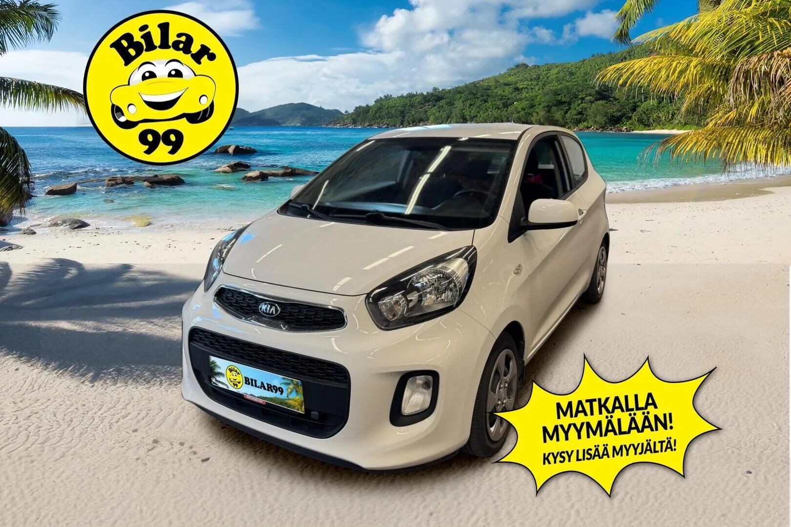 Kia Picanto 2015 KIA Picanto 1,0 ISG LX 3D EcoDynamics * Suomi-auto / Kahdet renkaat / Lohko+sisätilanlämmitin / Radio / huoltokirja * - Suomi-auto hyvillä kilsoilla! Huoltokirja, kahdet renkaat - HULLUT AVAJAISHULINAT KORKOTARJOUS 3,29 %