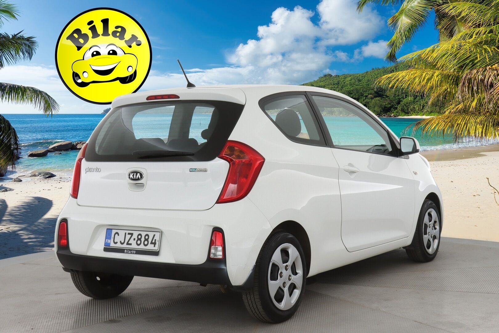 Kia Picanto 2015 KIA Picanto 1,0 ISG LX 3D EcoDynamics - | Suomi-auto | Kahdet renkaat | Lohko+sisätilanlämmitin | Radio | huoltokirja |