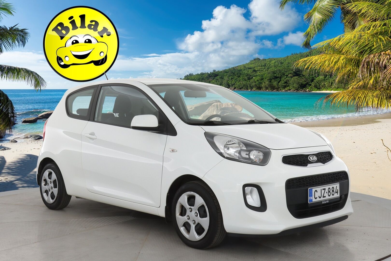 Kia Picanto 2015 KIA Picanto 1,0 ISG LX 3D EcoDynamics - | Suomi-auto | Kahdet renkaat | Lohko+sisätilanlämmitin | Radio | huoltokirja |