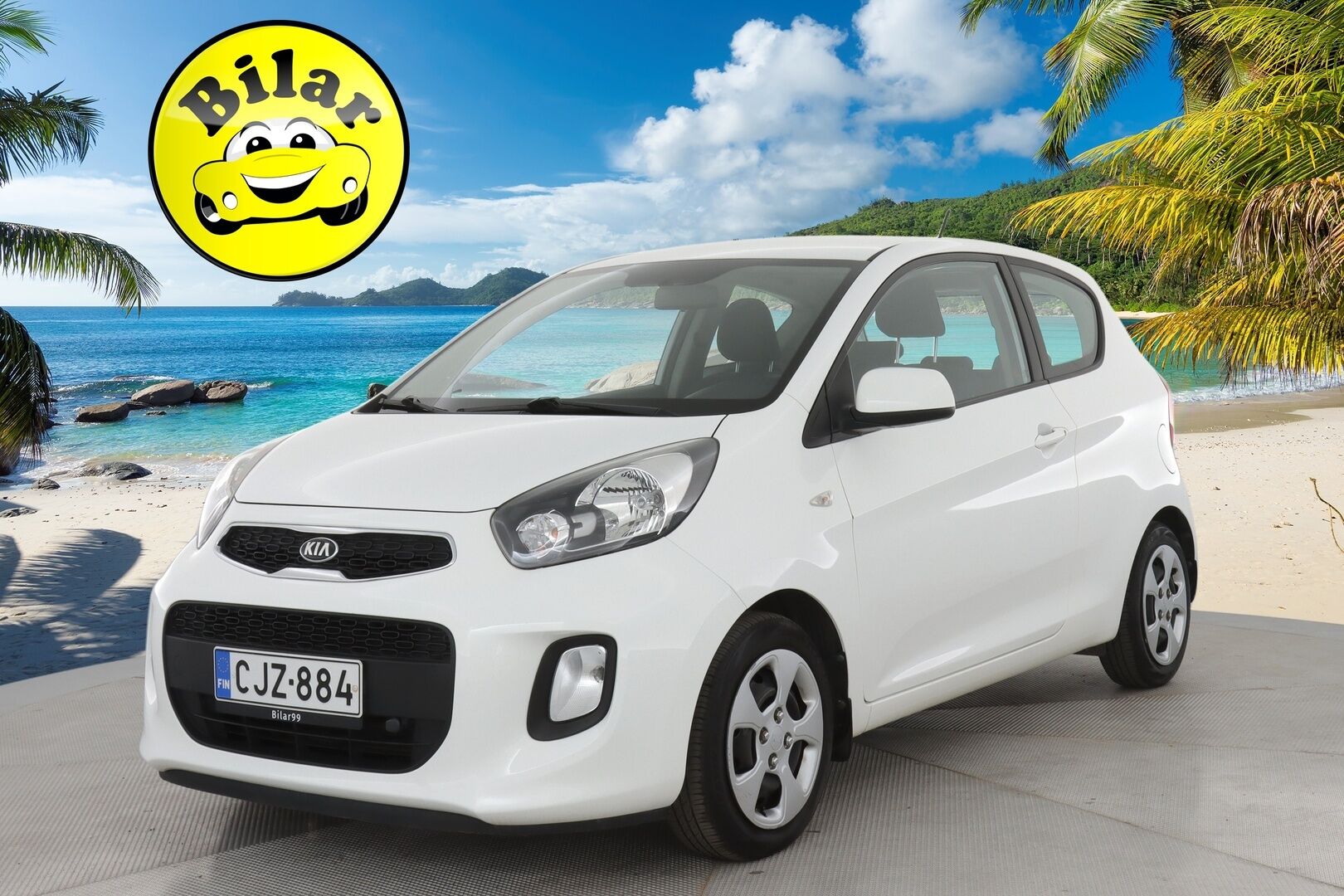 Kia Picanto 2015 KIA Picanto 1,0 ISG LX 3D EcoDynamics - | Suomi-auto | Kahdet renkaat | Lohko+sisätilanlämmitin | Radio | huoltokirja |