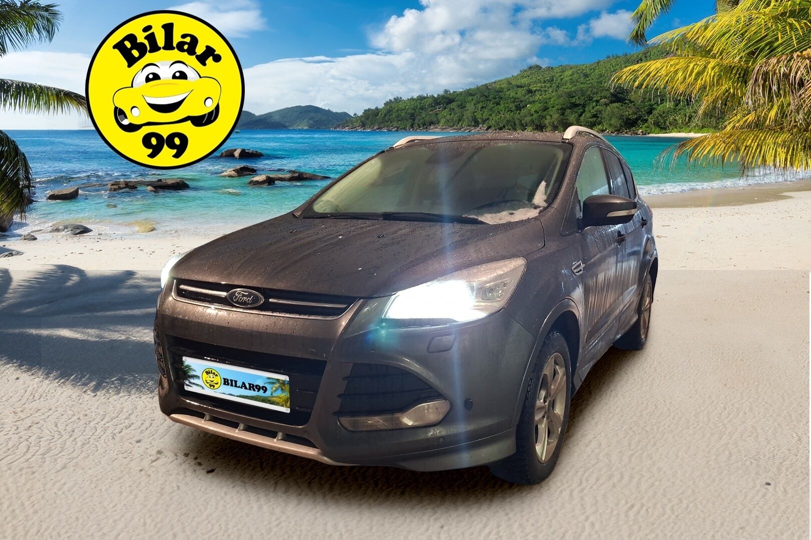 Ford Kuga 2016 2,0 TDCi 150 hv PowerShift AWD A6 Titanium Business *Vakkari / Koukku / KeyLessGo / Lohko / Xenon / S.kontti / Puolinahat* - Jakopää juuri tehty! / Kahdet Michelin merkki renkaat / Hyvin pidetty! / Ei adblueta! - HULLU BLACKWEEK KORKOTARJOUS 2,49%