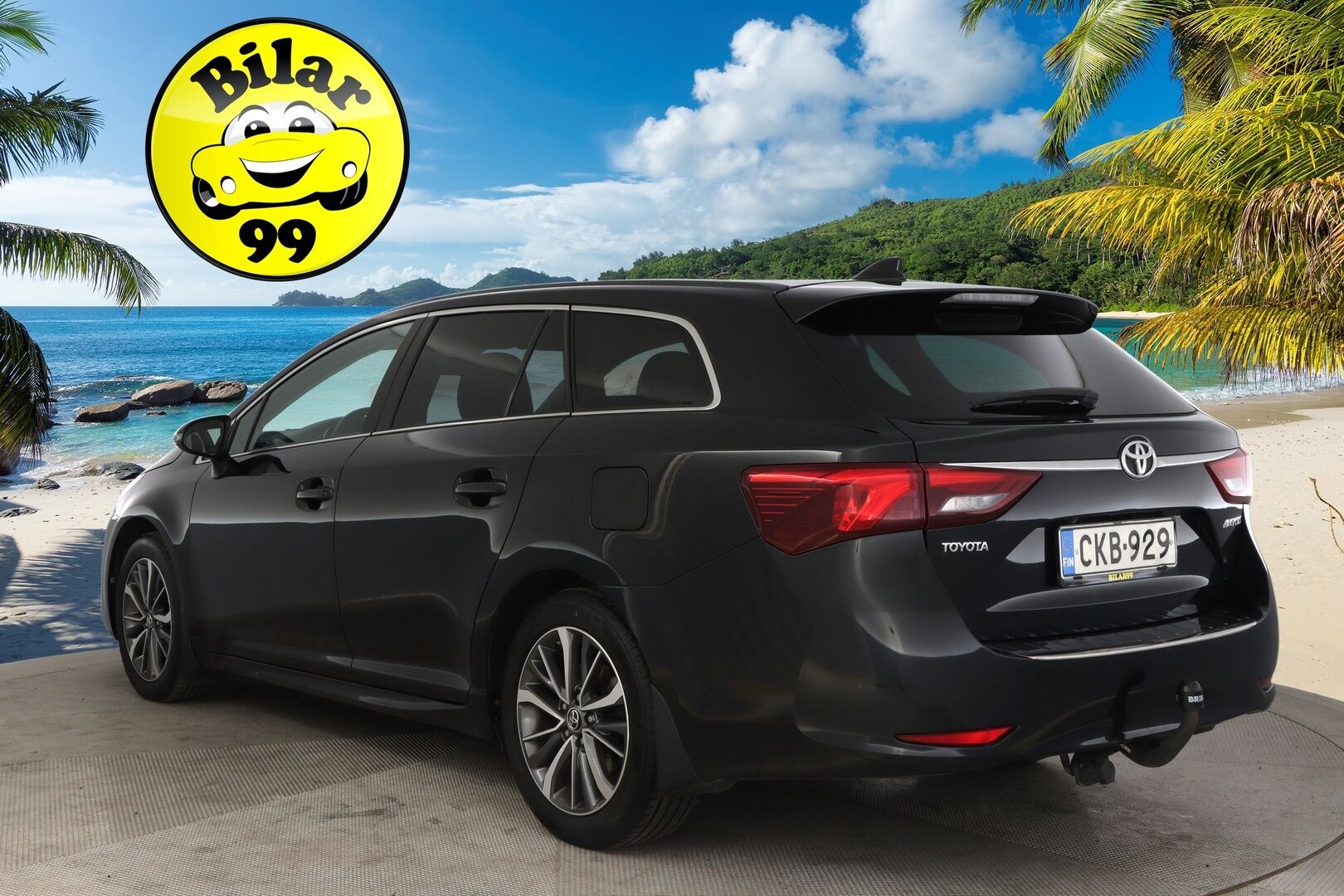 Toyota Avensis 2016 *1,8 Valvematic Active Touring Sports Multidrive S *P-Kamera / Koukku / Navi / Vakionopeudensäädin* - *Suomi-Auto / Lohkolämmitin sisäpistokkeella / 2X Renkaat / Siisti*