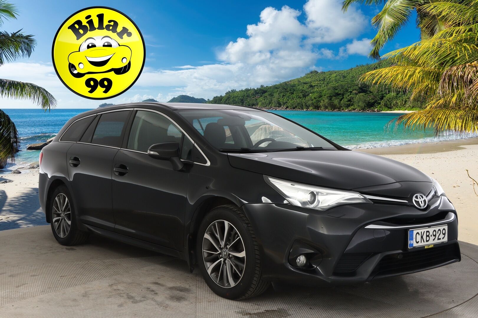 Toyota Avensis 2016 *1,8 Valvematic Active Touring Sports Multidrive S *P-Kamera / Koukku / Navi / Vakionopeudensäädin* - *Suomi-Auto / Lohkolämmitin sisäpistokkeella / 2X Renkaat / Siisti*