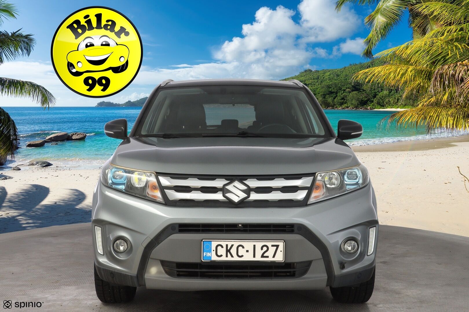 Suzuki Vitara 2015 1,6 VVT 4WD GLX 5MT *ACC / Koukku / Kamera / KeylessGo / Tutkat* - Kahdet renkaat OEM alumiinivantein / Särmät huollot / 92tkm kohdalla viimeisin huolto