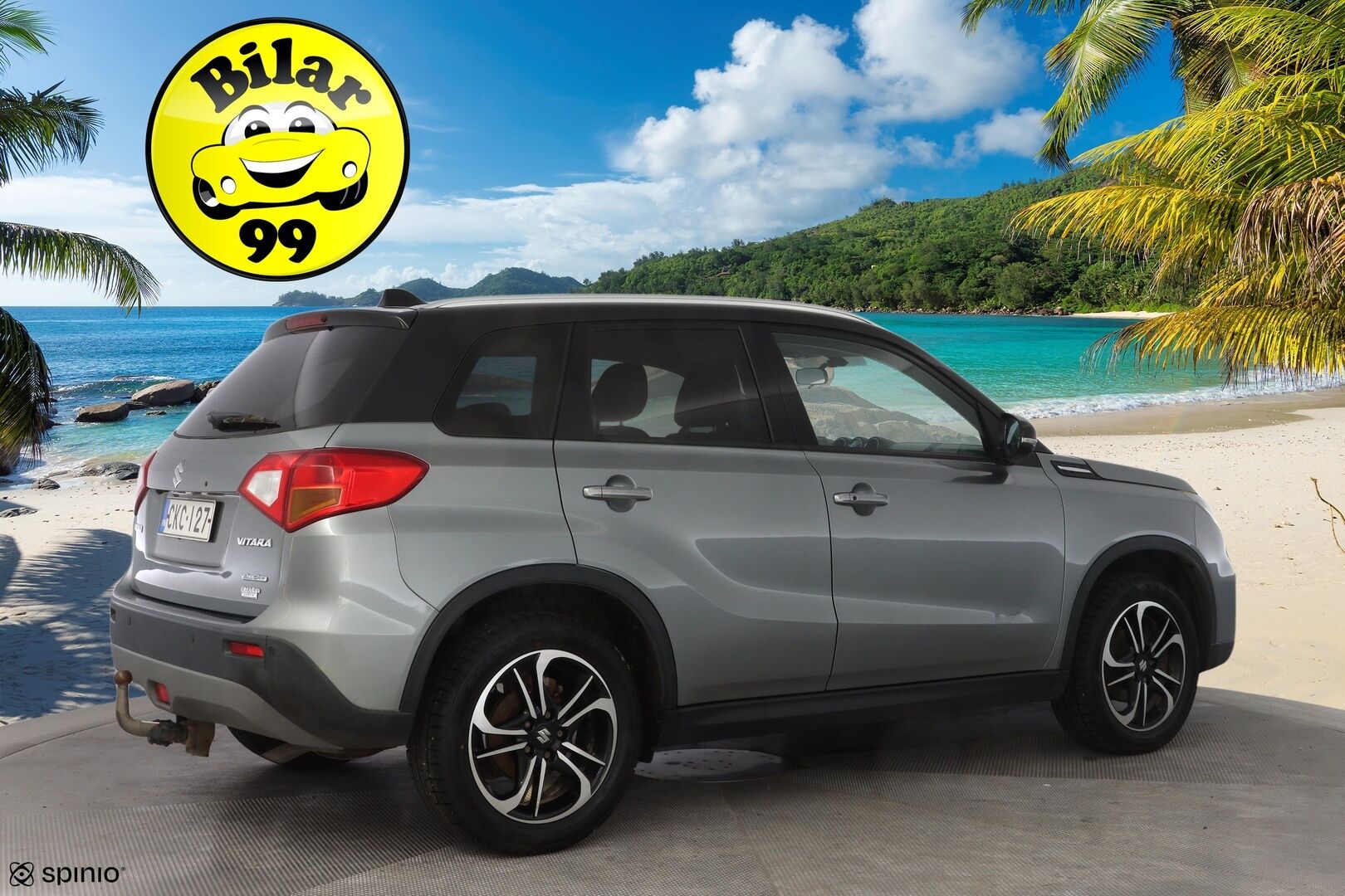 Suzuki Vitara 2015 1,6 VVT 4WD GLX 5MT *ACC / Koukku / Kamera / KeylessGo / Tutkat* - Kahdet renkaat OEM alumiinivantein / Särmät huollot / 92tkm kohdalla viimeisin huolto