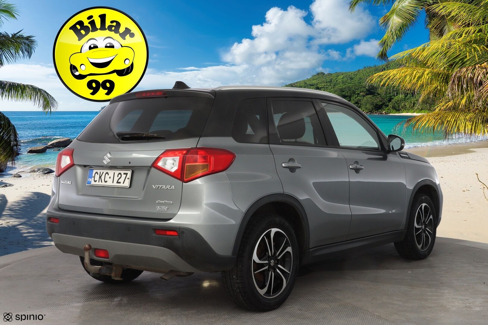 Suzuki Vitara 2015 1,6 VVT 4WD GLX 5MT *ACC / Koukku / Kamera / KeylessGo / Tutkat* - Kahdet renkaat OEM alumiinivantein / Särmät huollot / 92tkm kohdalla viimeisin huolto