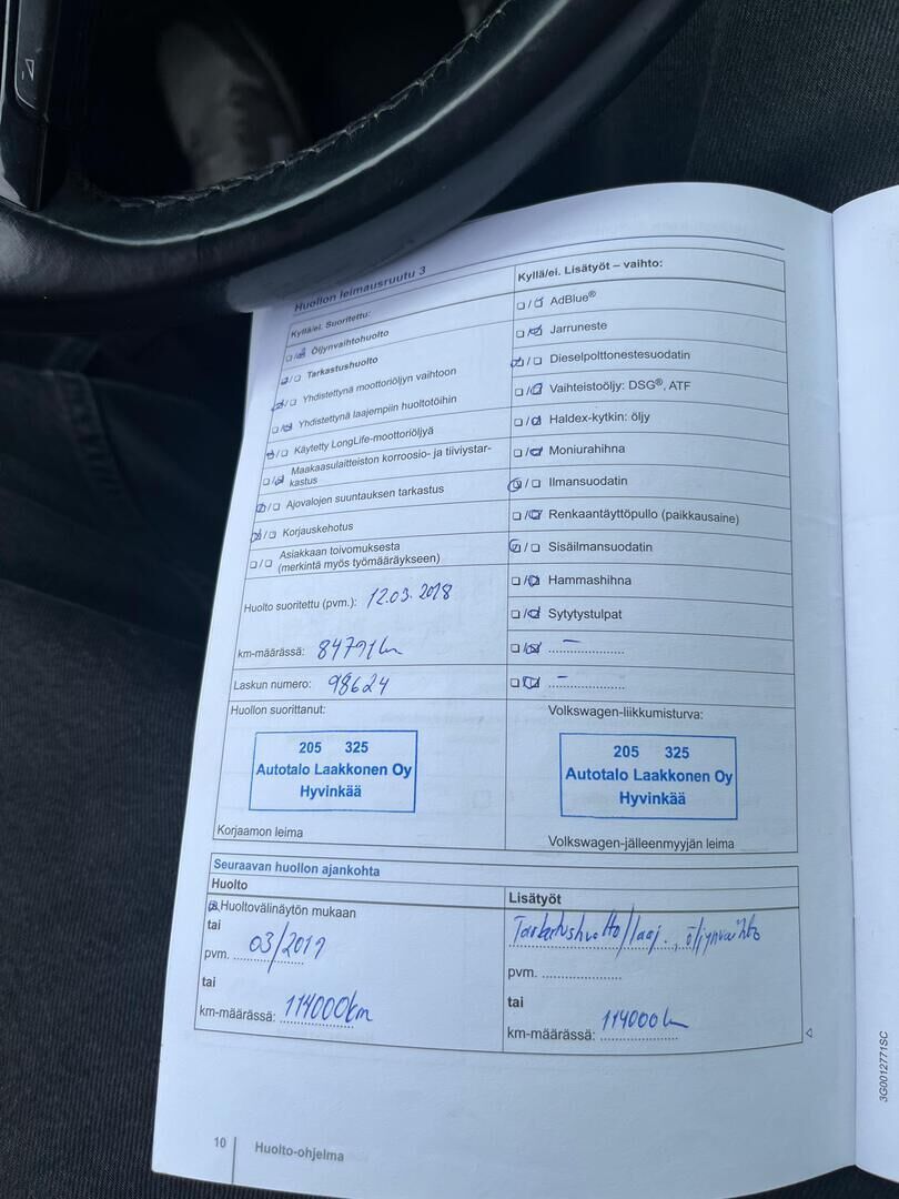 Volkswagen Passat 2016 Variant Comfortline 1,6 TDI 88 kW (120 hv) DSG-automaatti - *YritysOutlet - Myydään vain yrityksille* | Webasto | Vakionopedensäädin | Tutkat eteen ja taakse | Keyless access ja käynnistys |