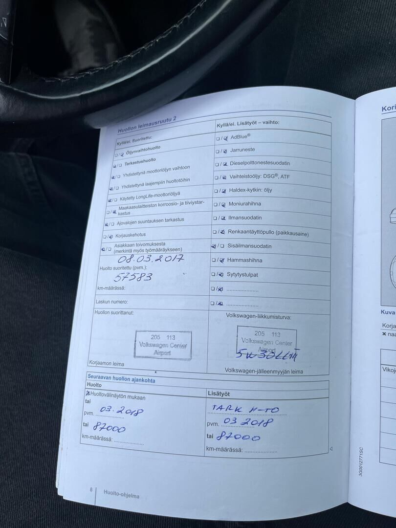 Volkswagen Passat 2016 Variant Comfortline 1,6 TDI 88 kW (120 hv) DSG-automaatti - *YritysOutlet - Myydään vain yrityksille* | Webasto | Vakionopedensäädin | Tutkat eteen ja taakse | Keyless access ja käynnistys |