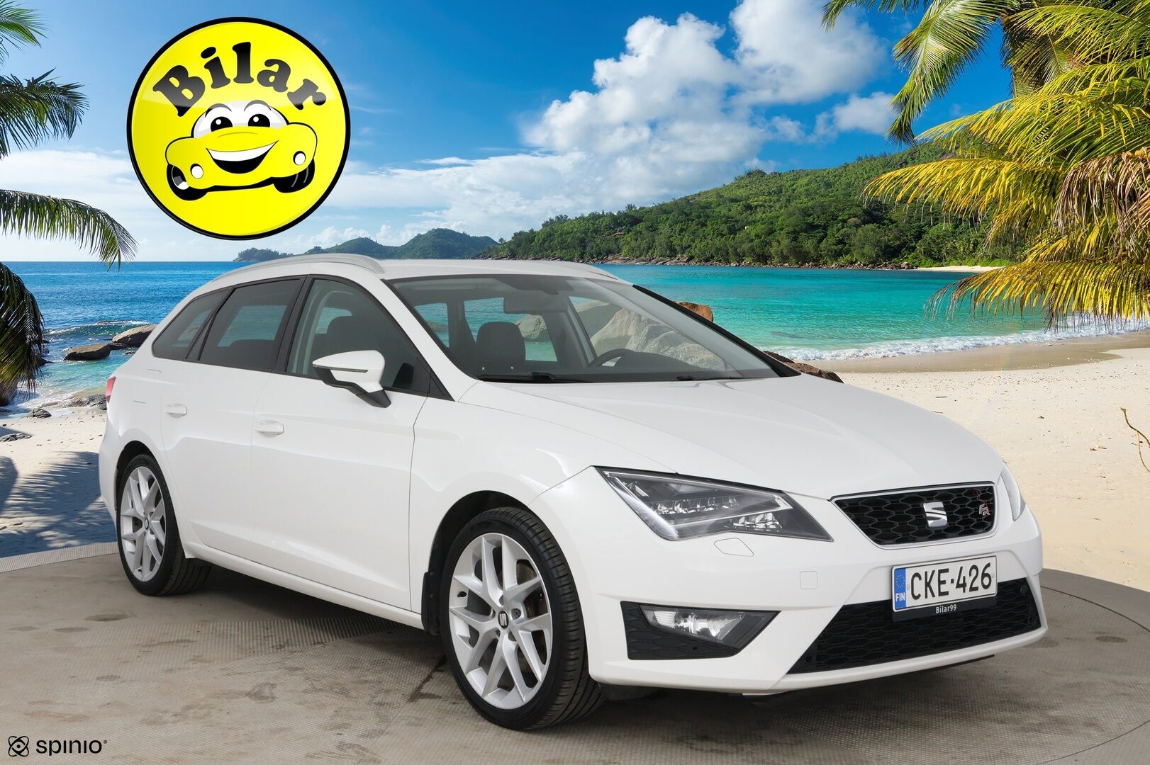 Seat Leon ST 2016 1,8 TSI 180 FR - | Suomi-Auto | Lohko + sis. pistoke | Puolinahat | Vakkari | LED