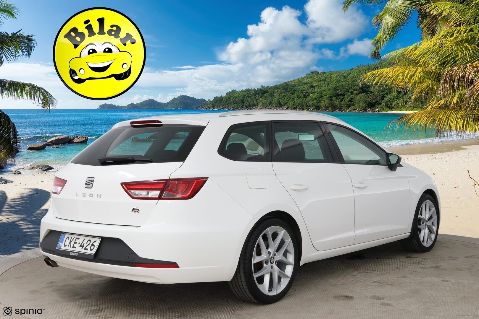 Seat Leon ST 2016 1,8 TSI 180 FR - | Suomi-Auto | Lohko + sis. pistoke | Puolinahat | Vakkari | LED