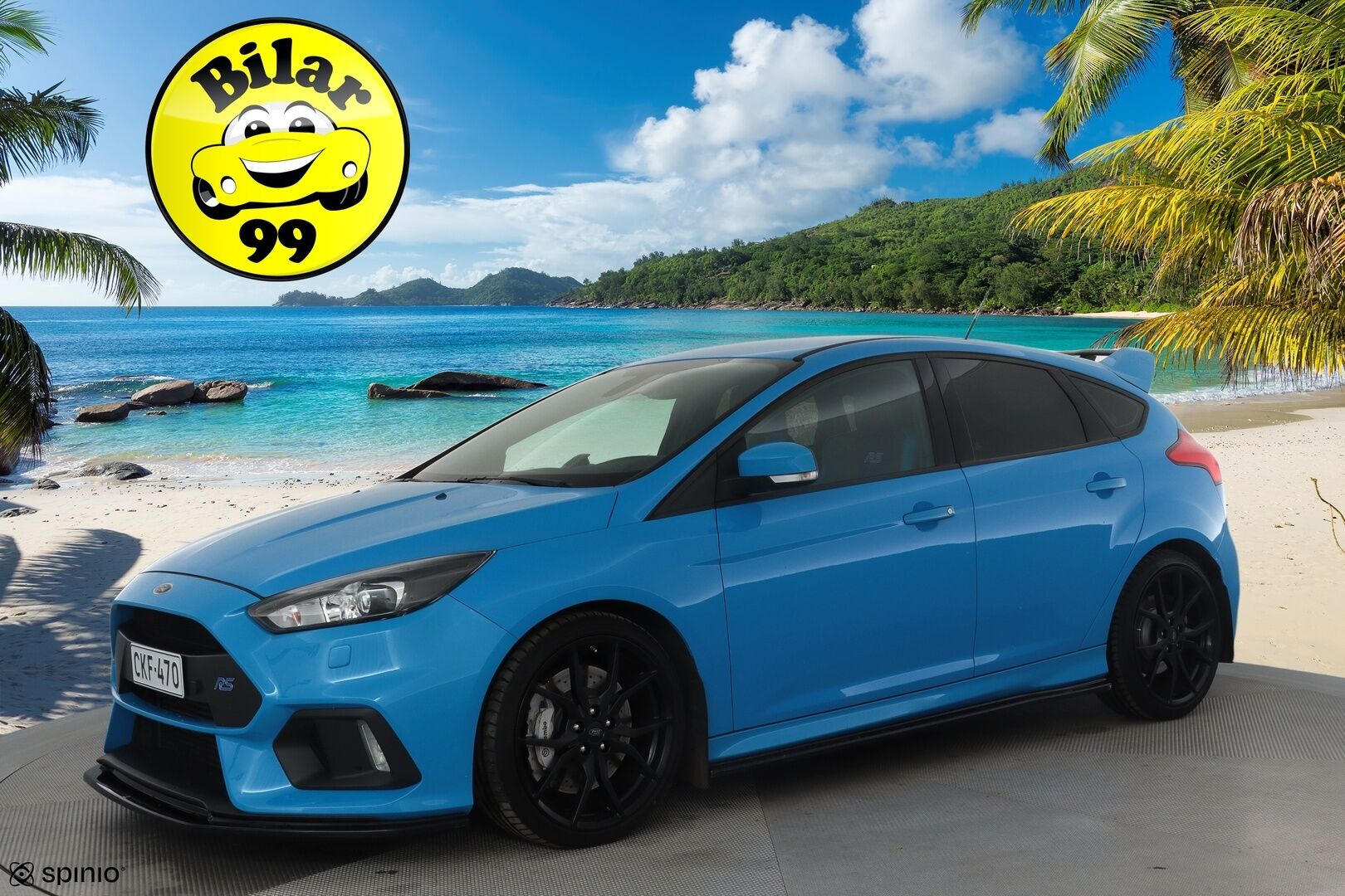 Ford Focus 2016 2,3 EcoBoost 350 hv start/stop M6 RS * Lohkolämmitin / Xenon / P.tutka / Vakkari / Launch Control / Bluetooth * - Suomi-auto / Kahdet renkaat / Merkkihuollettu!