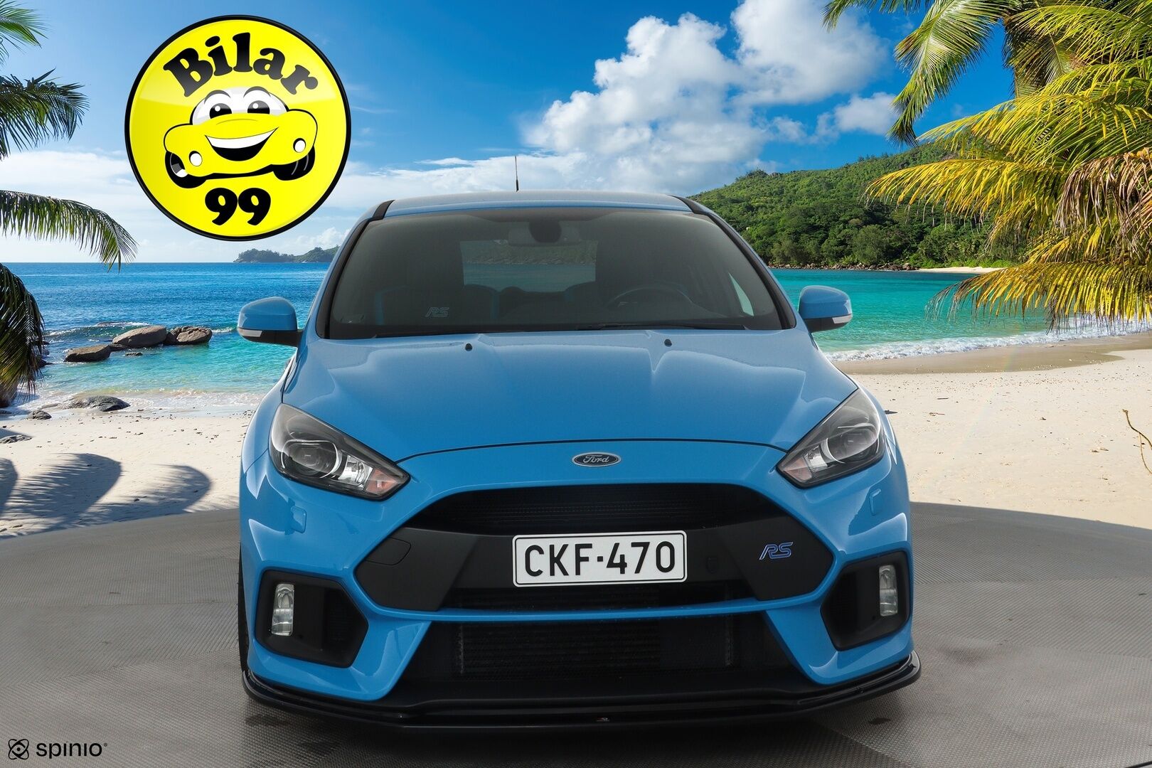 Ford Focus 2016 2,3 EcoBoost 350 hv start/stop M6 RS * Lohkolämmitin / Xenon / P.tutka / Vakkari / Launch Control / Bluetooth * - Suomi-auto / Kahdet renkaat / Merkkihuollettu!