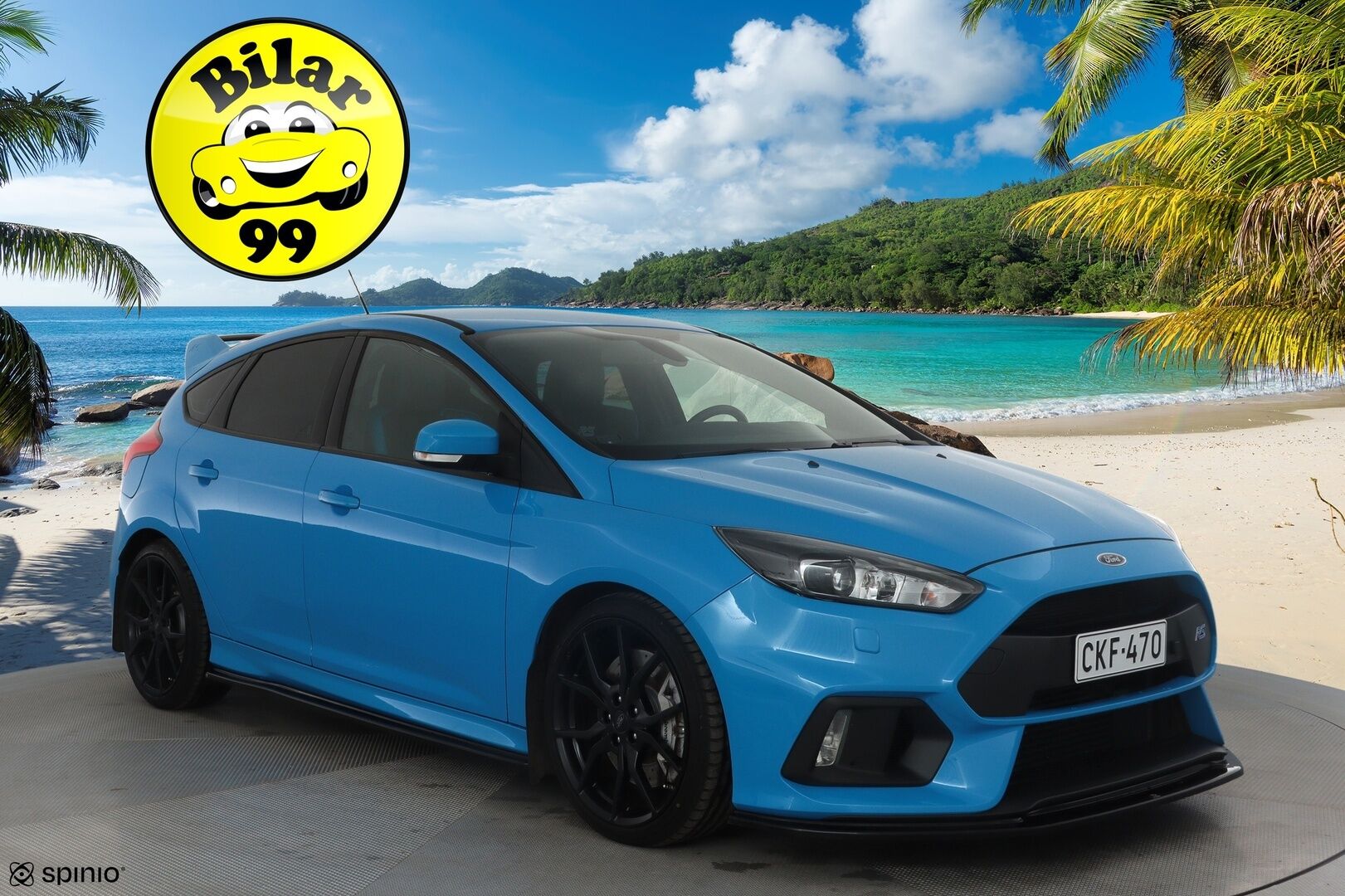 Ford Focus 2016 2,3 EcoBoost 350 hv start/stop M6 RS * Lohkolämmitin / Xenon / P.tutka / Vakkari / Launch Control / Bluetooth * - Suomi-auto / Kahdet renkaat / Merkkihuollettu!