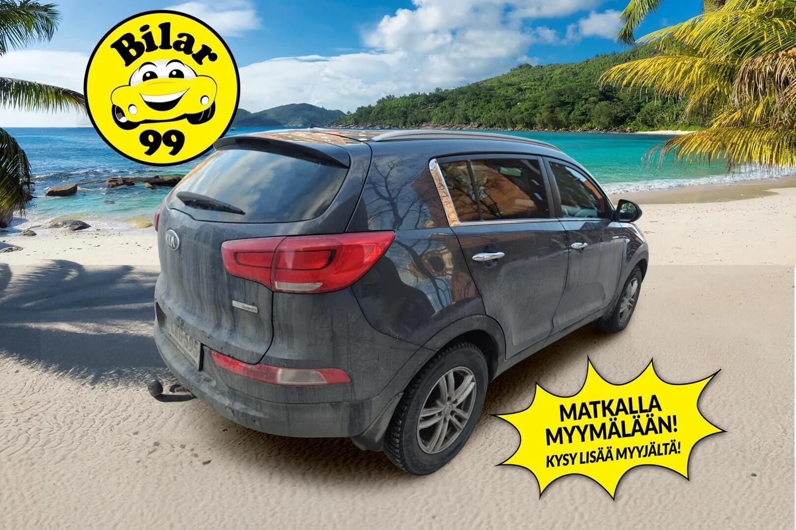 Kia Sportage 2015 1,6 ISG Urban Active EcoDynamics / Vetokoukku / P-Tutka / Lämmitettävä ratti / LED-Lisävalo / - Juuri saapunut Turun liikkeeseen!